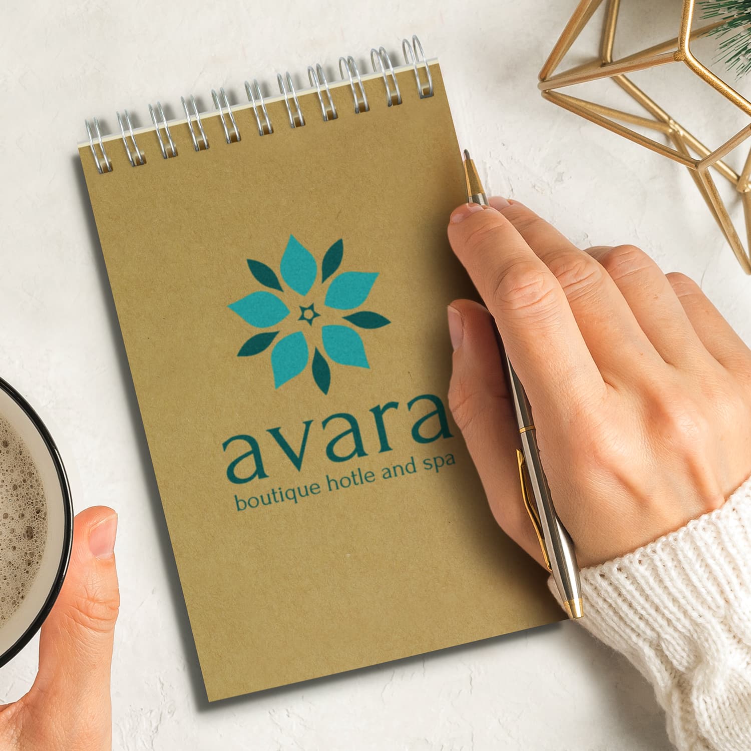 Kraft Note Pad - Small · Product view