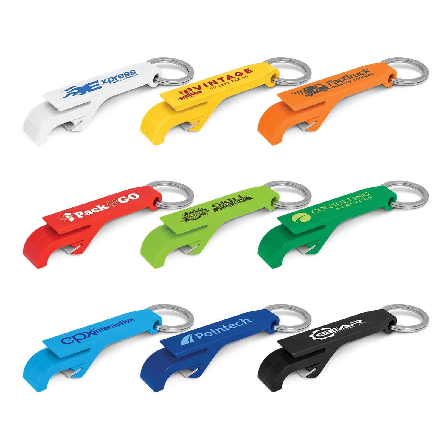 Snappy Bottle Opener Key Ring · Product view