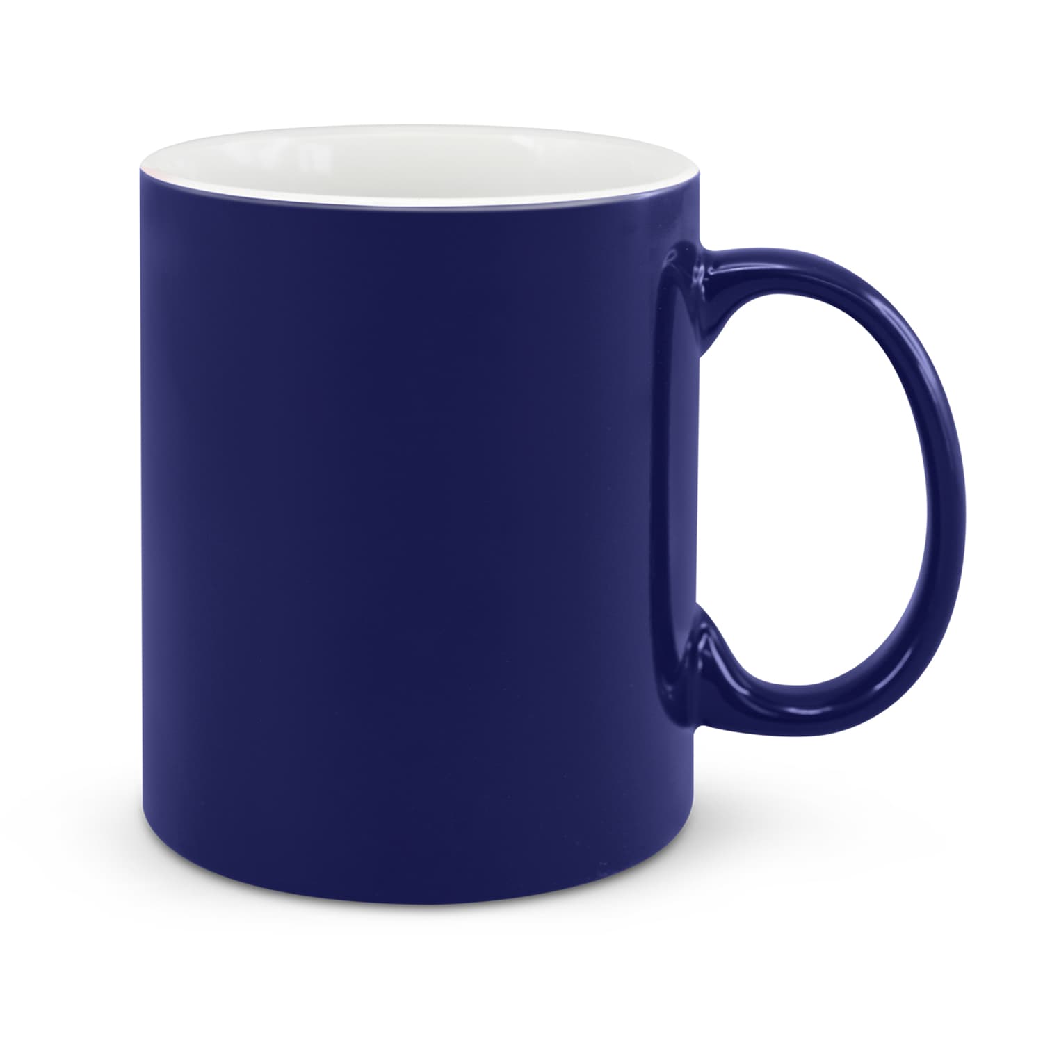 Arabica Coffee Mug 330ml · Dark Blue (White Inside) · colour reference