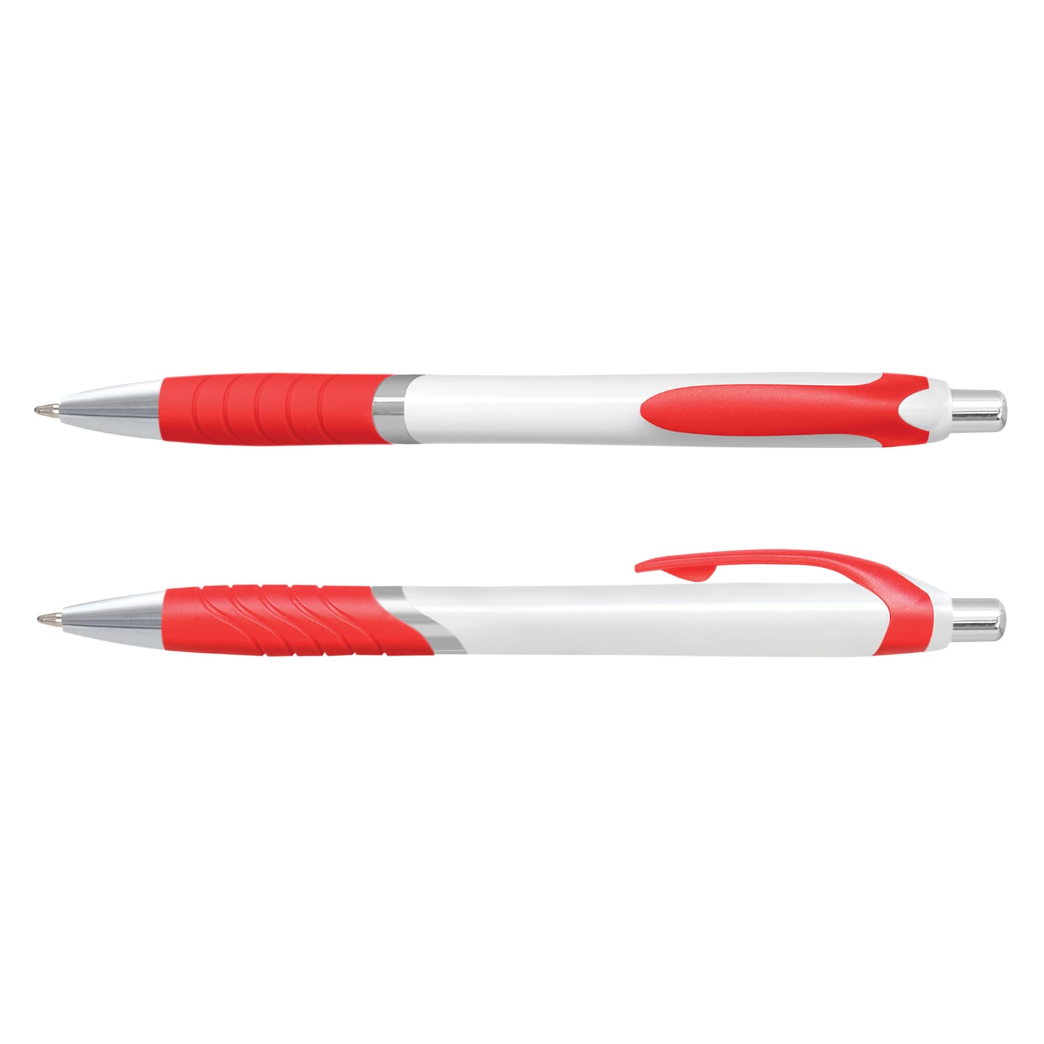 Jet Pen White Barrel · White/Red (Black Ink) · colour reference