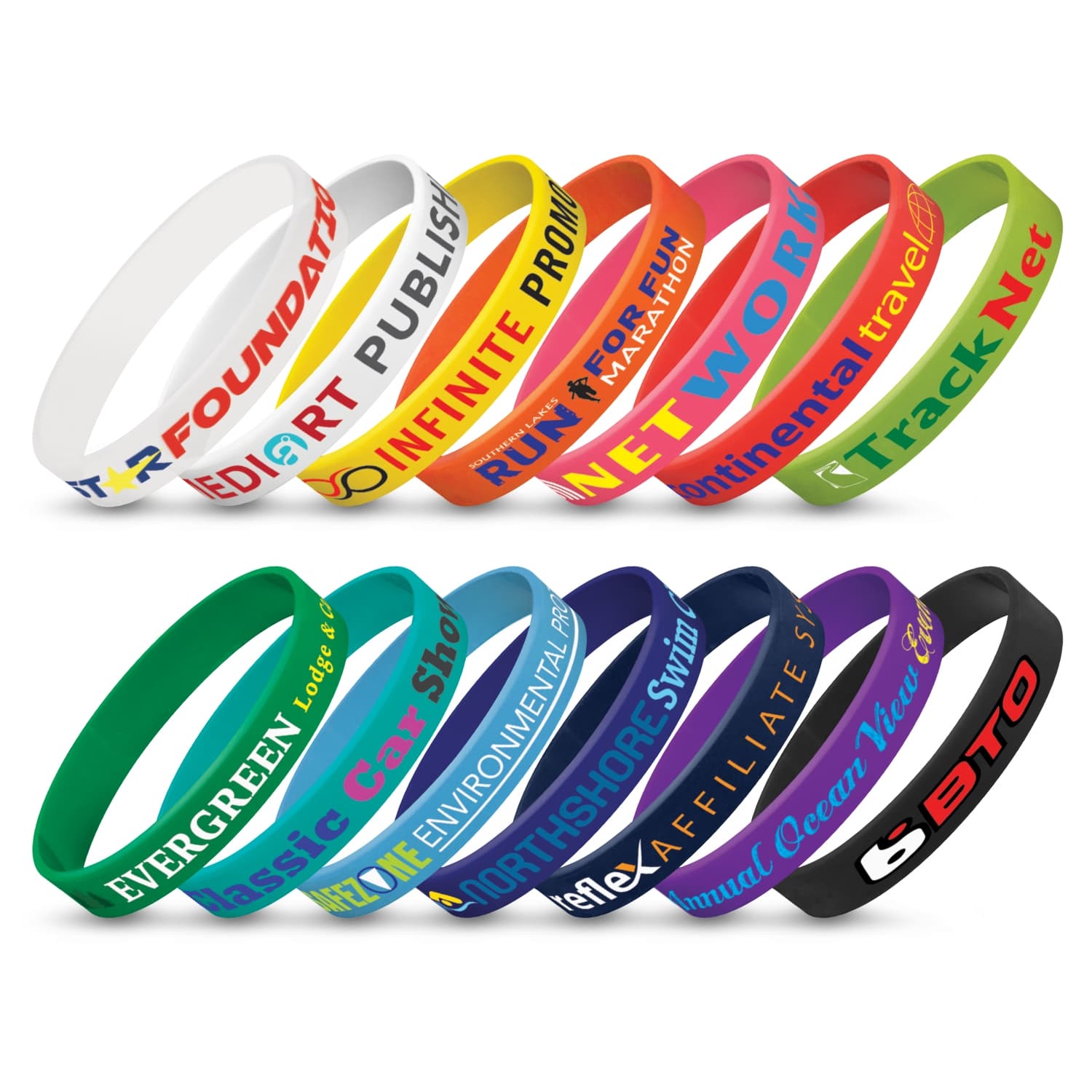 Silicone Wrist Band - Indent · Product view
