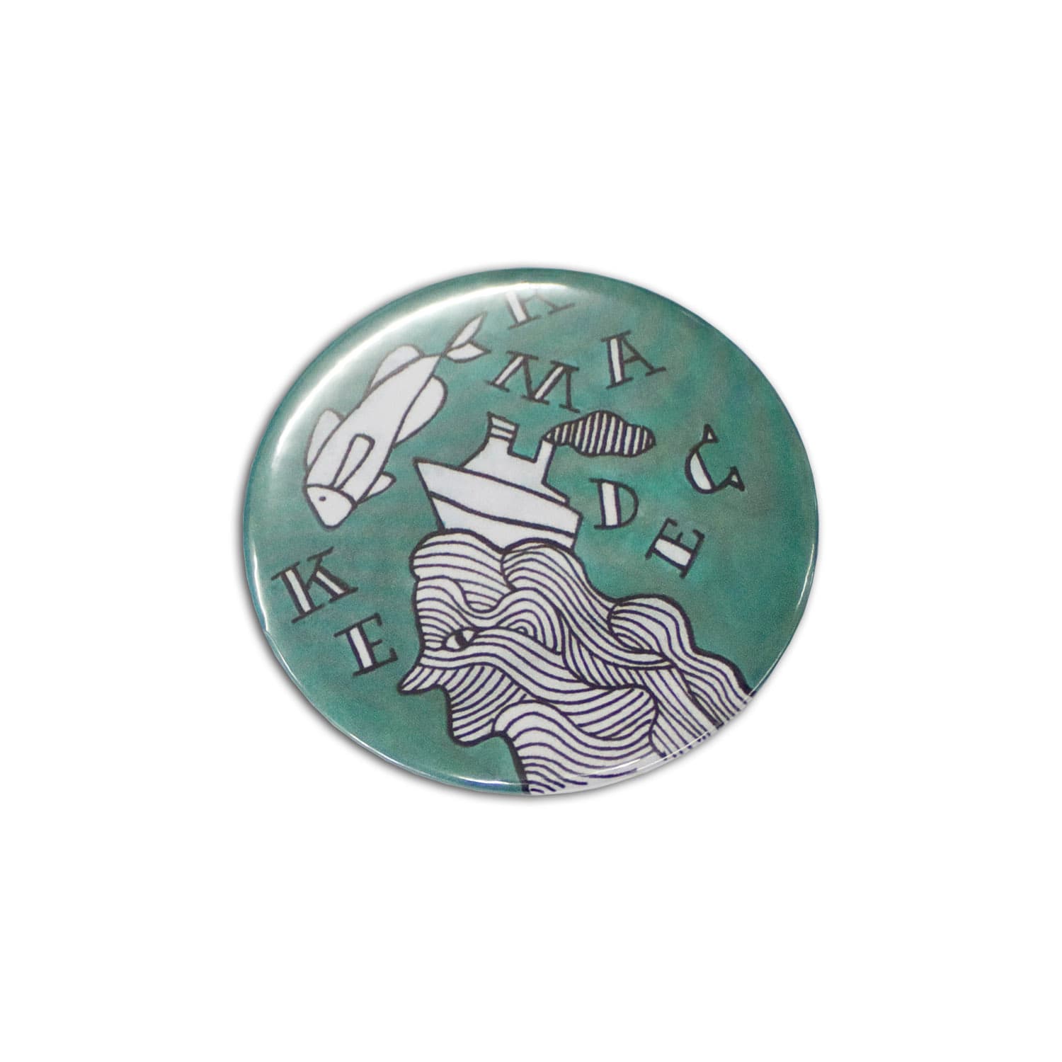 Button Badge Round - 58mm · Product view