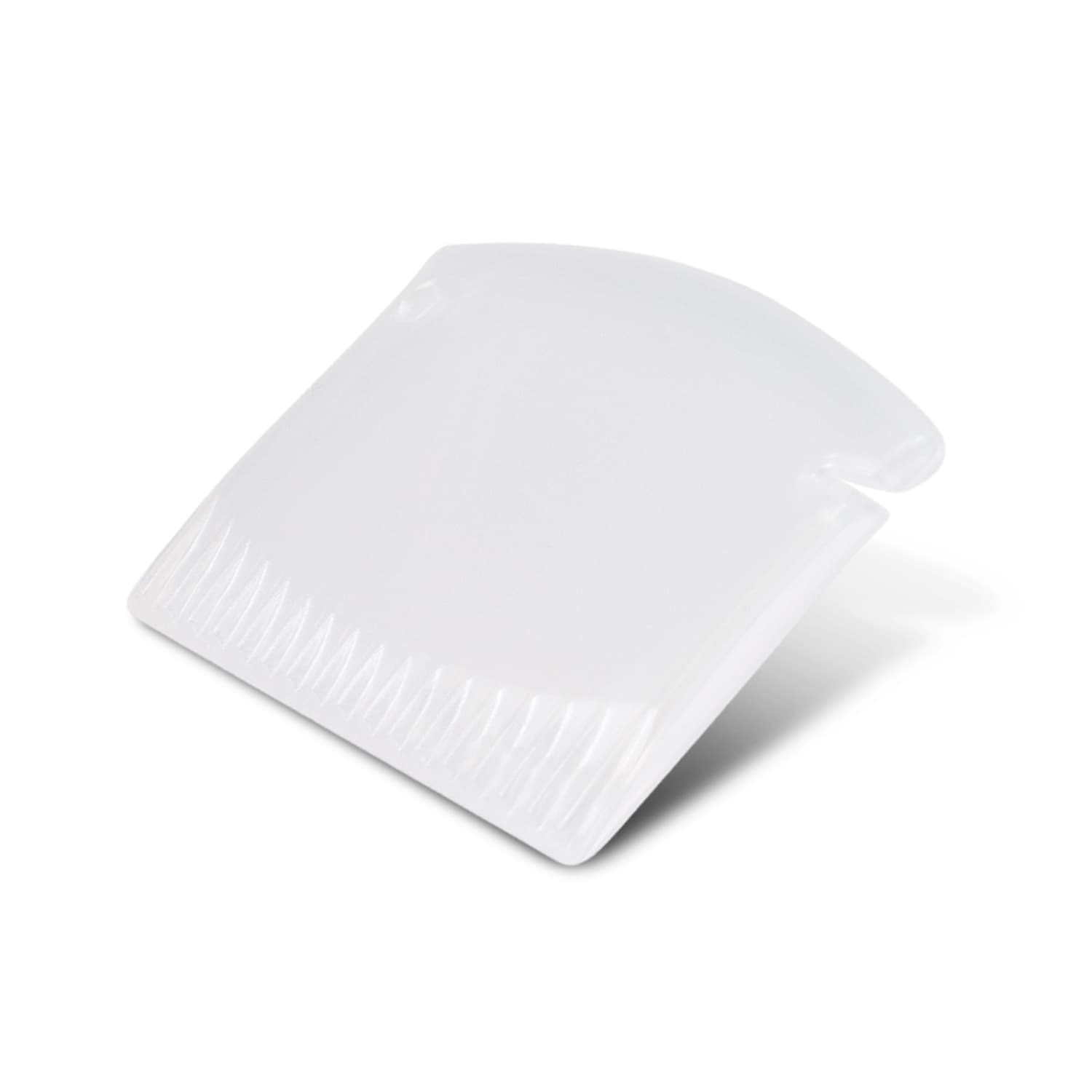 Compact Ice Scraper · White · front