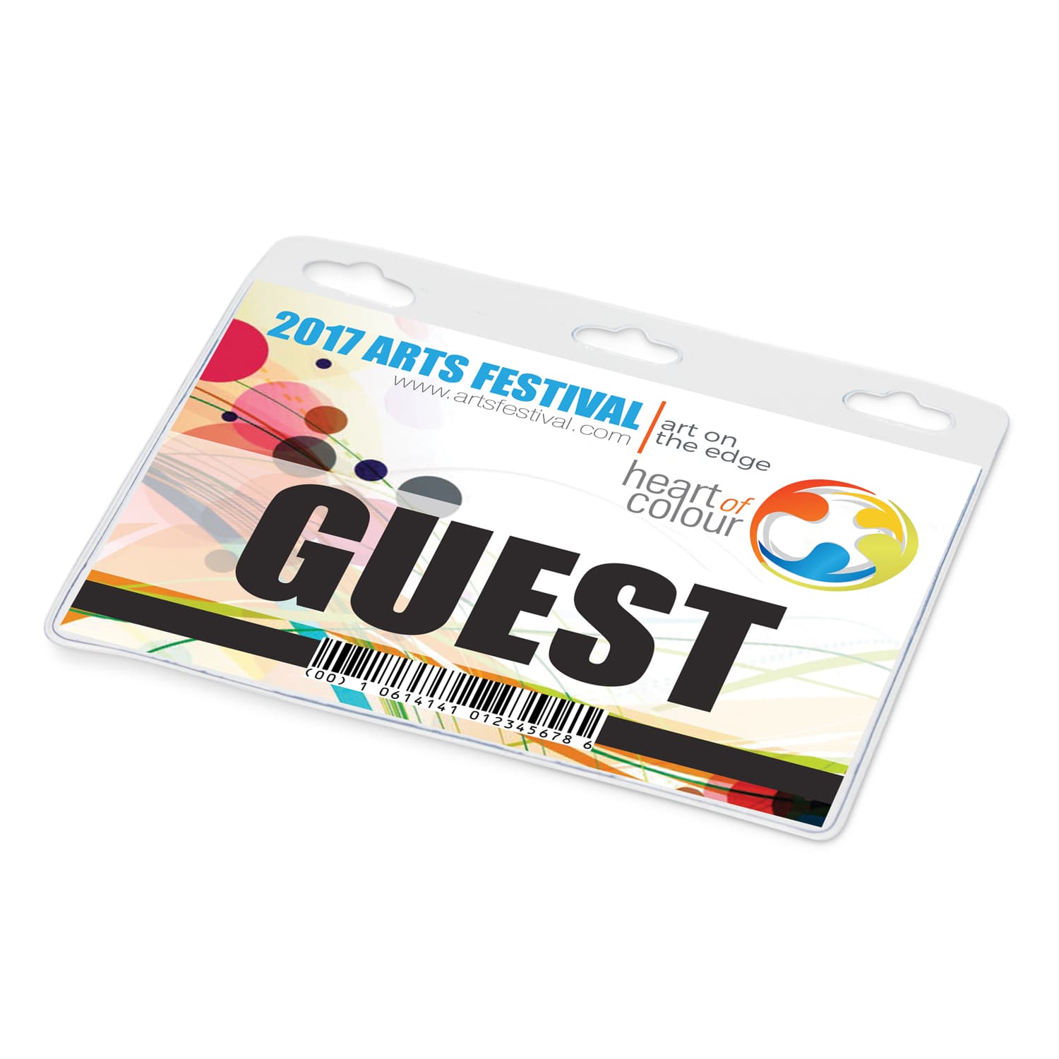 Clear Vinyl ID Holder · Product view