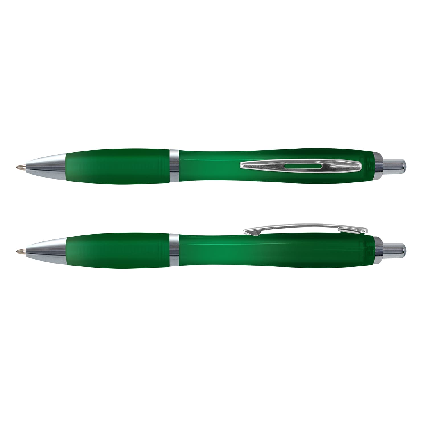 Vistro Pen Translucent · Dark Green · colour reference