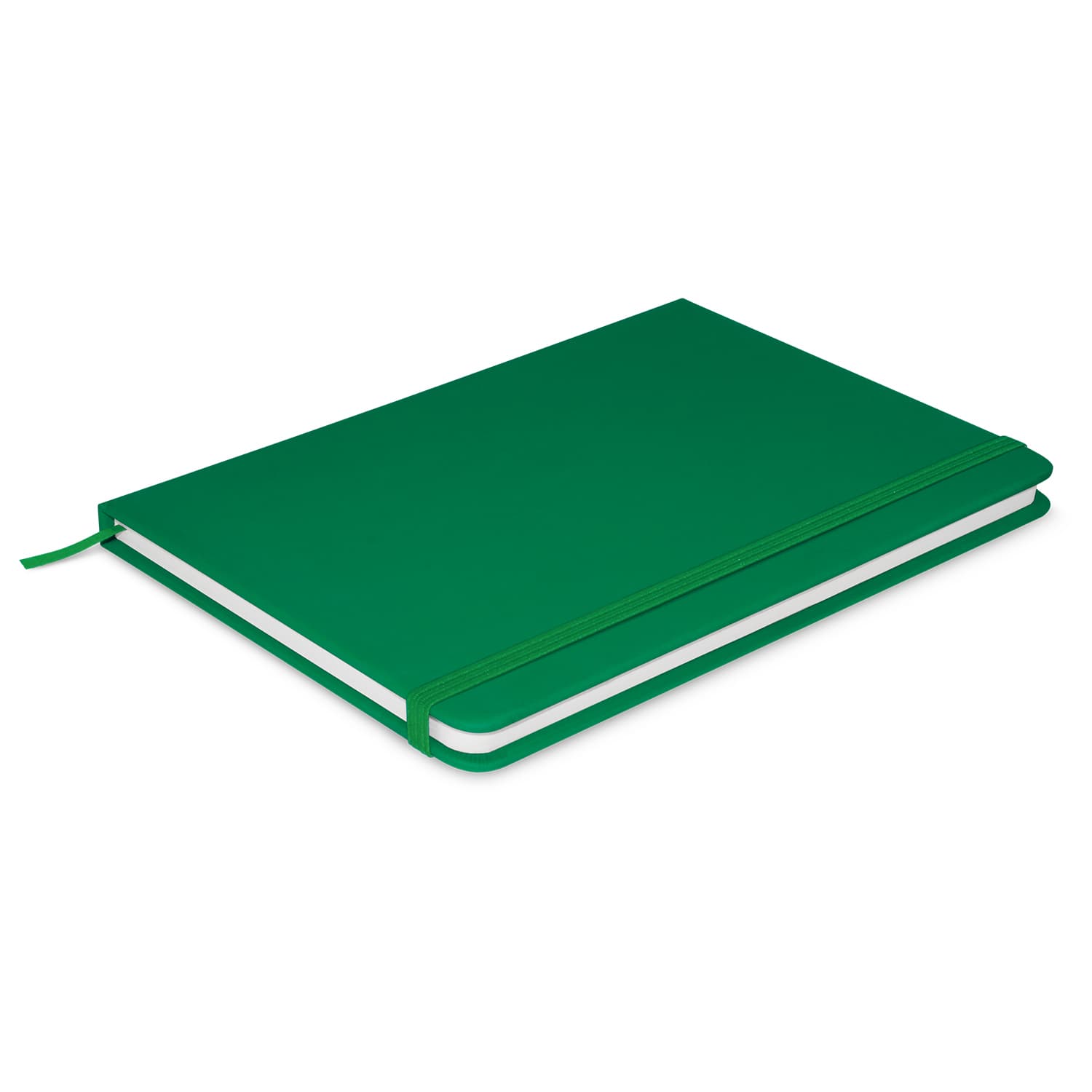 Omega Notebook · Dark Green · front