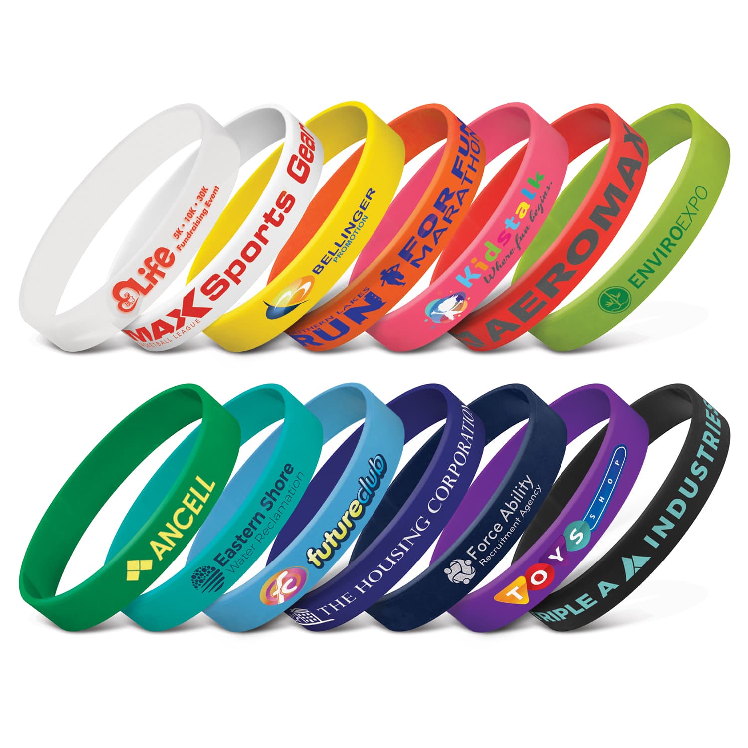 Silicone Wrist Band · Product view