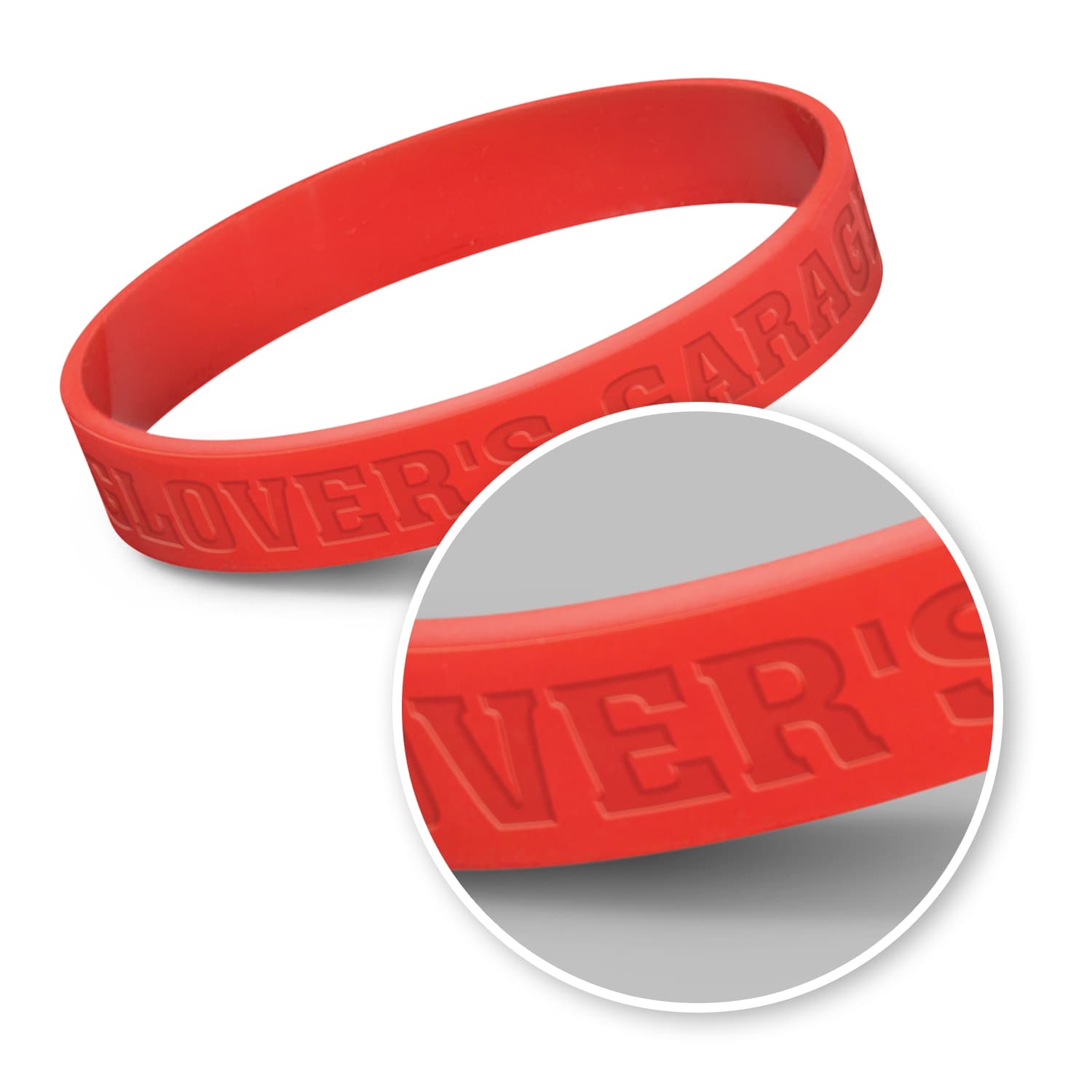 Silicone Wrist Band · Product view