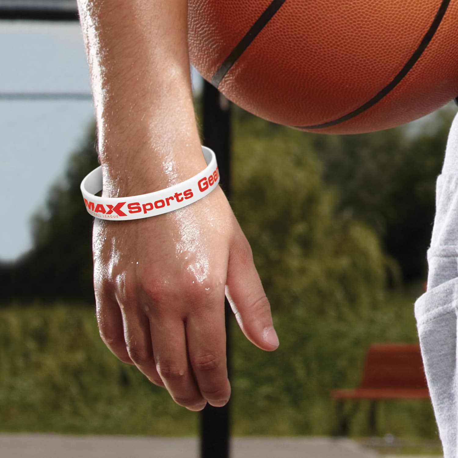 Silicone Wrist Band · Product view