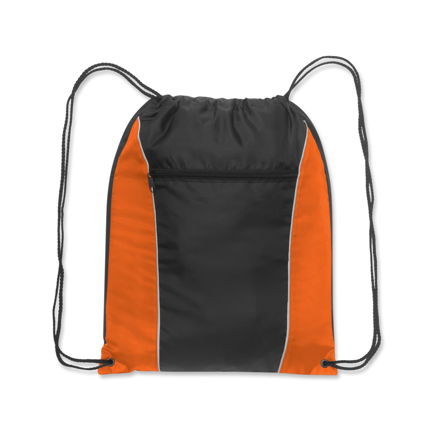Ranger Drawstring Backpack 1.5L · Orange/Black · colour reference