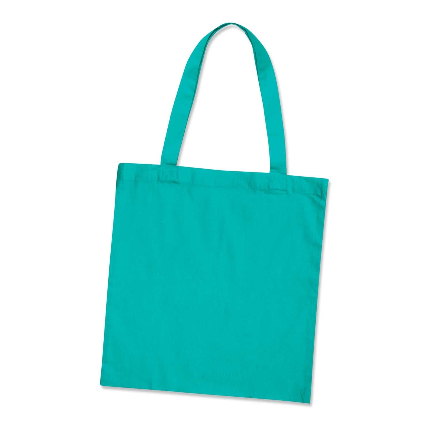 Sonnet Cotton Tote Bag Colours 1.5L · Teal · colour reference