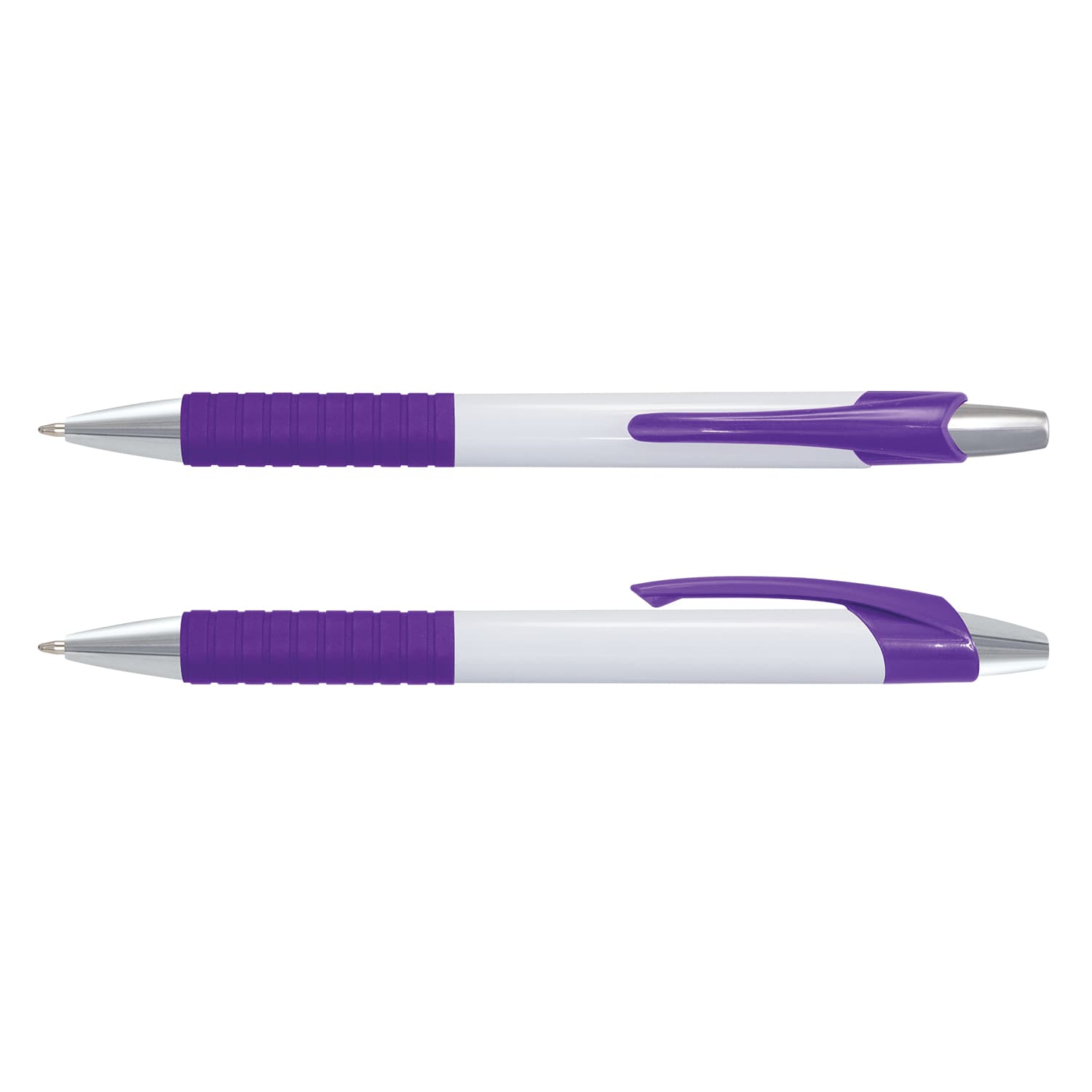 Cleo Pen · White/Purple · colour reference