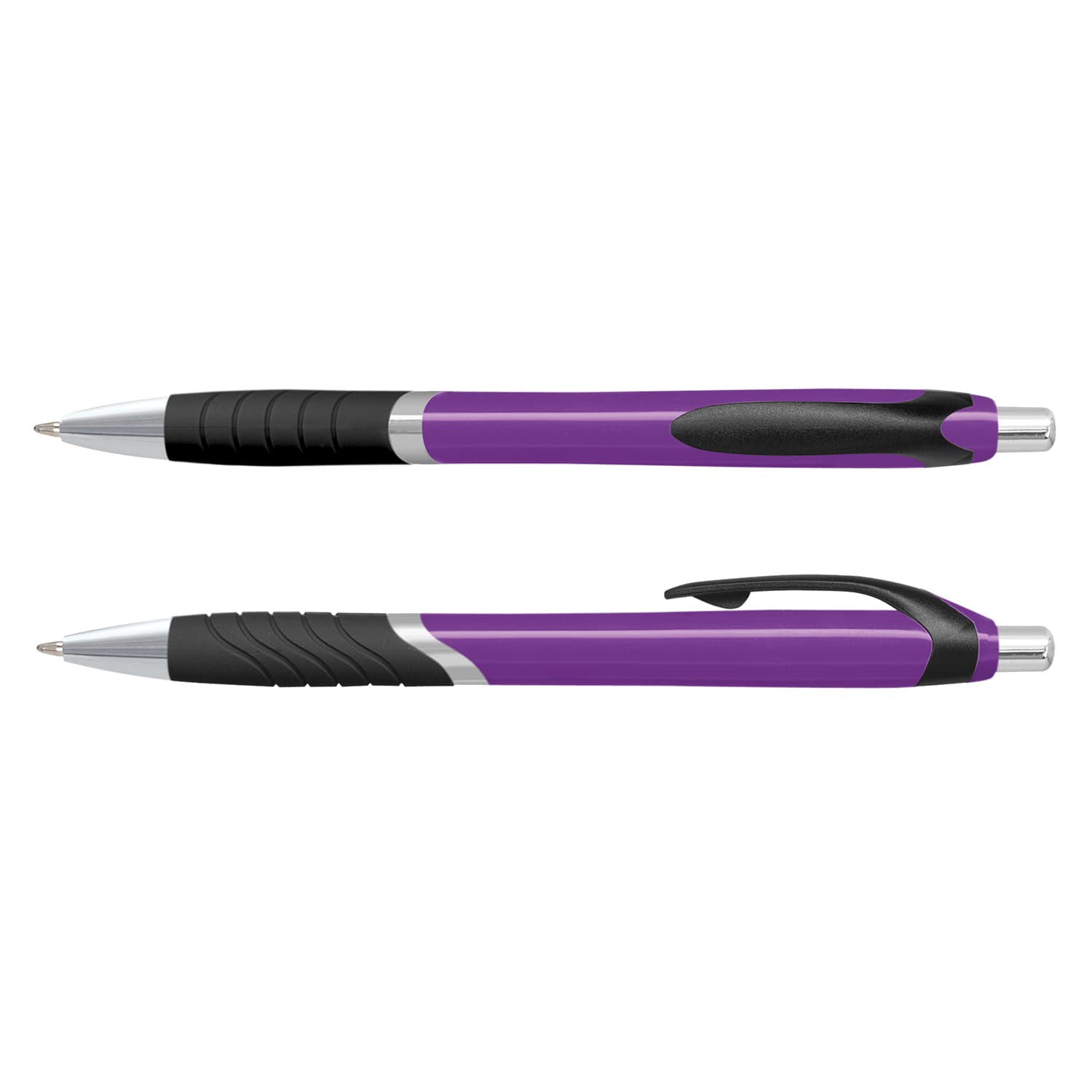Jet Pen Coloured Barrel · Purple/Black (Black Ink) · colour reference
