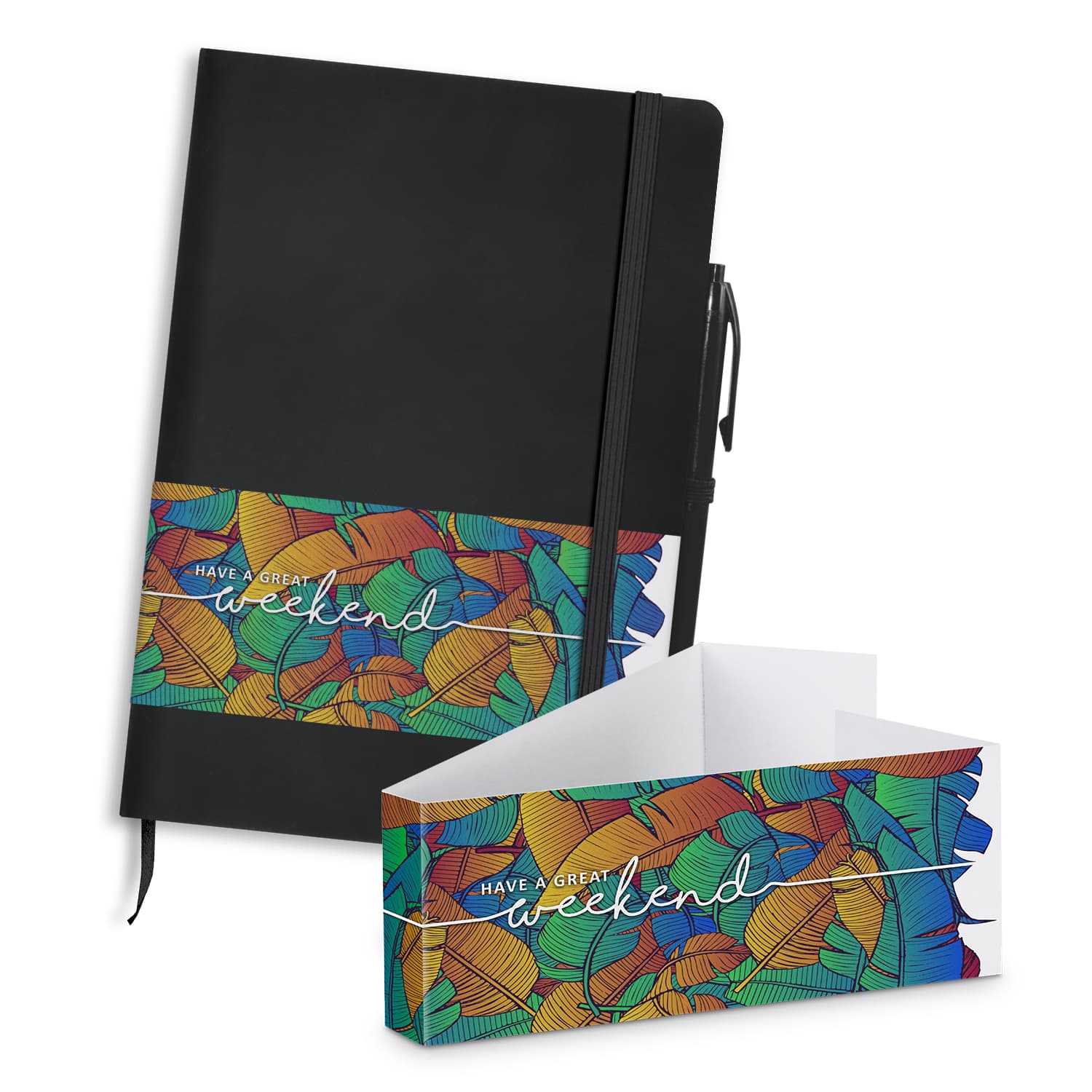 Omega Notebook With Pen · Product view
