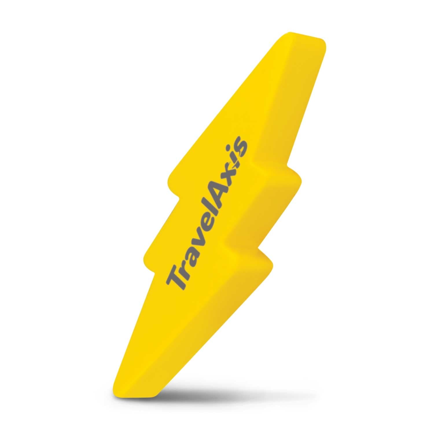 Stress Lightning Bolt · Yellow · front