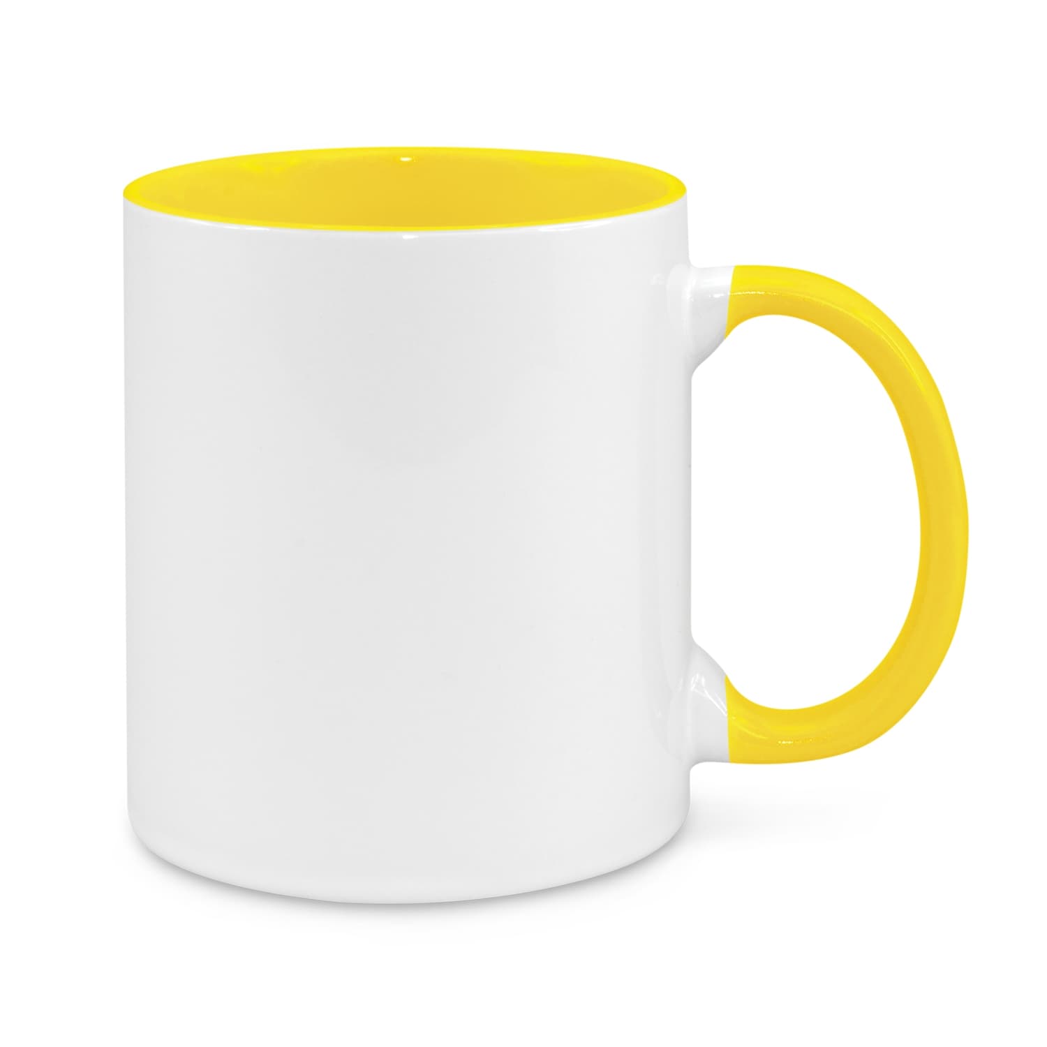 Madrid Coffee Mug Two Tone 330ml · Yellow · colour reference