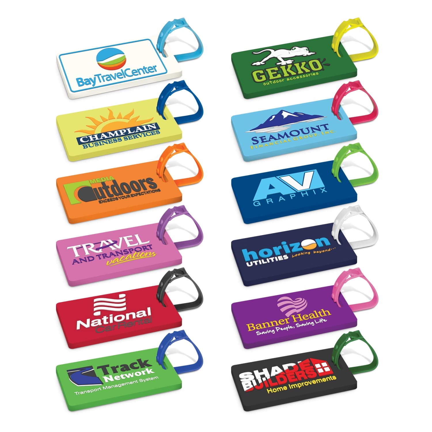 PVC Luggage Tag · Product view