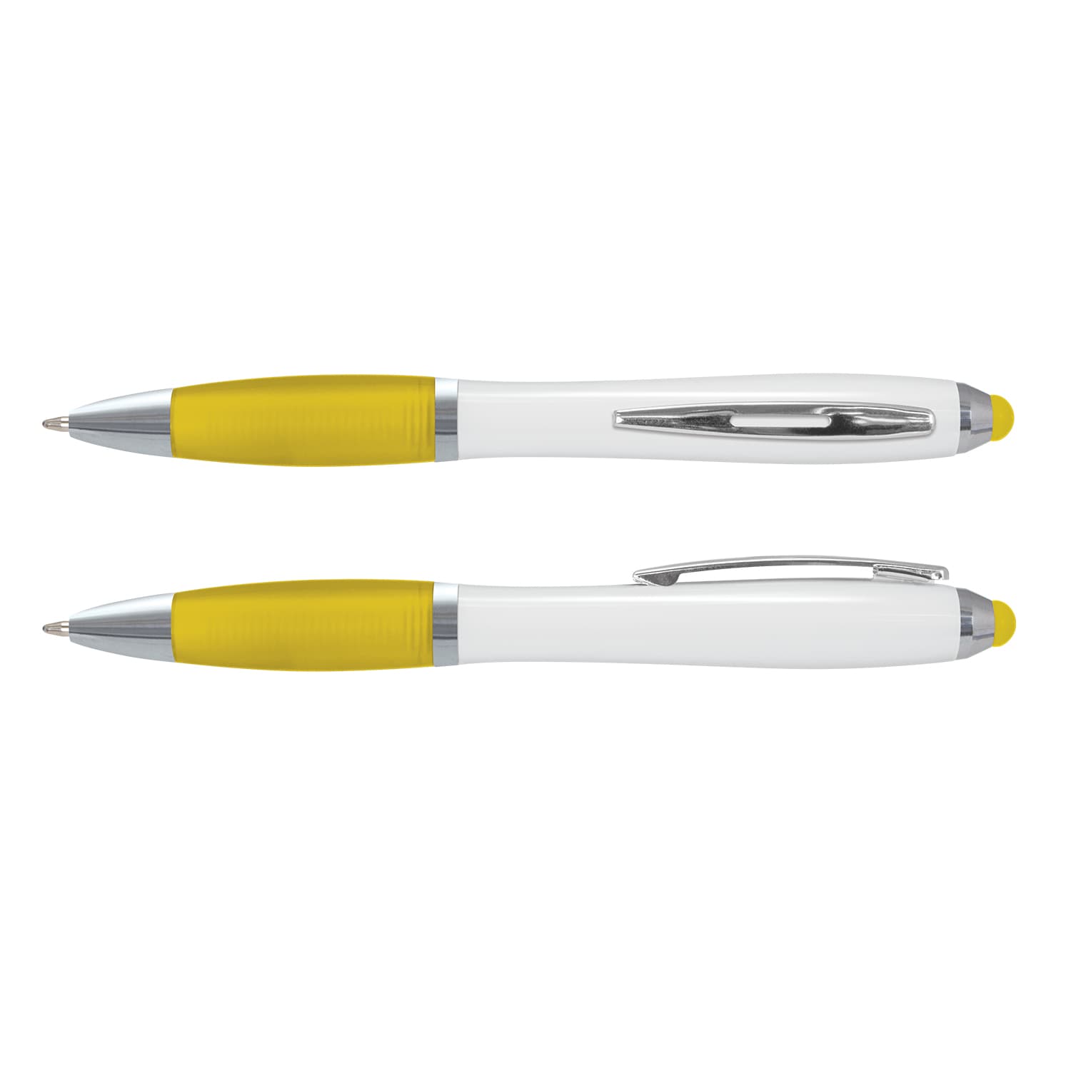 Vistro Stylus Pen White Barrel · White/Yellow · colour reference