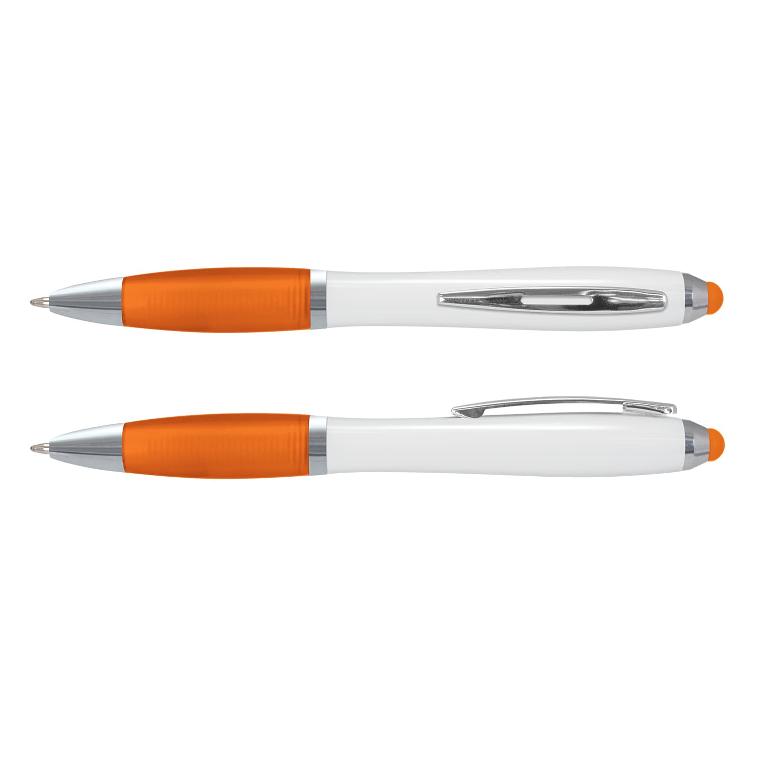 Vistro Stylus Pen White Barrel · White/Orange · colour reference