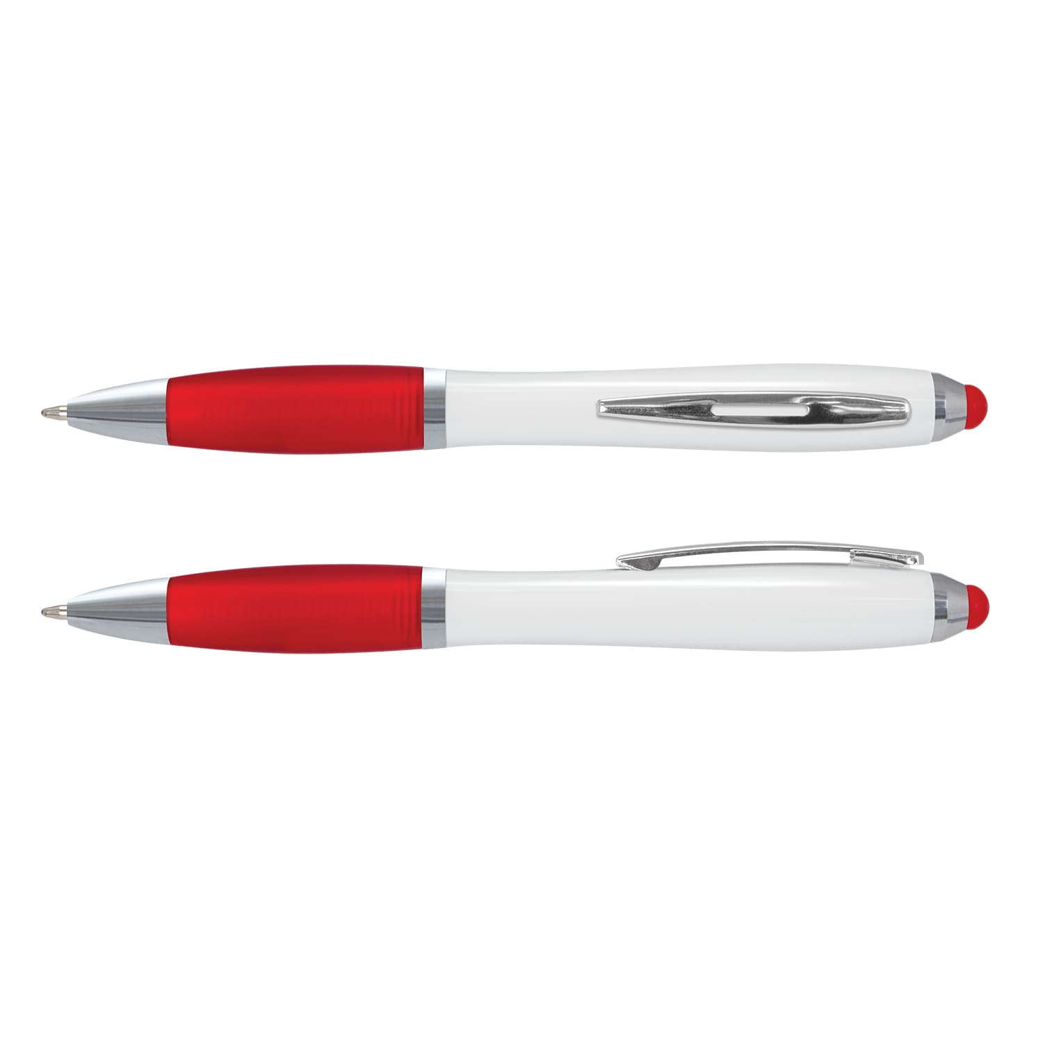 Vistro Stylus Pen White Barrel · White/Red · colour reference