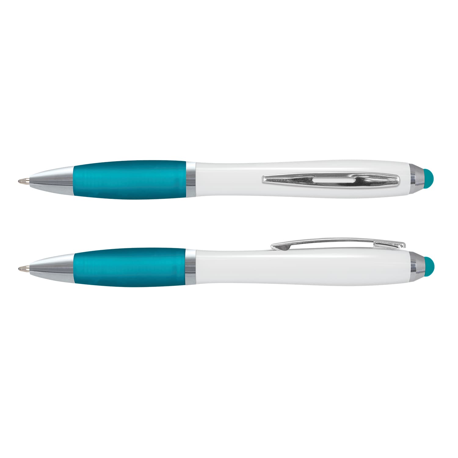 Vistro Stylus Pen White Barrel · White/Light Blue · colour reference