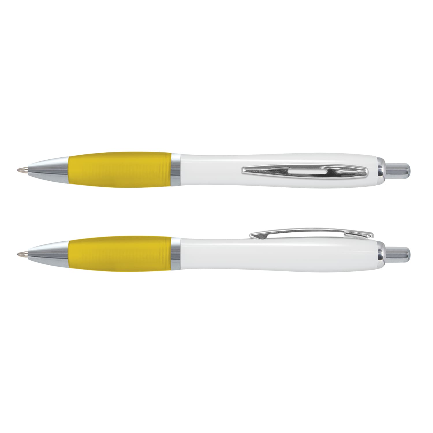 Vistro Pen White Barrel · White/Yellow · colour reference