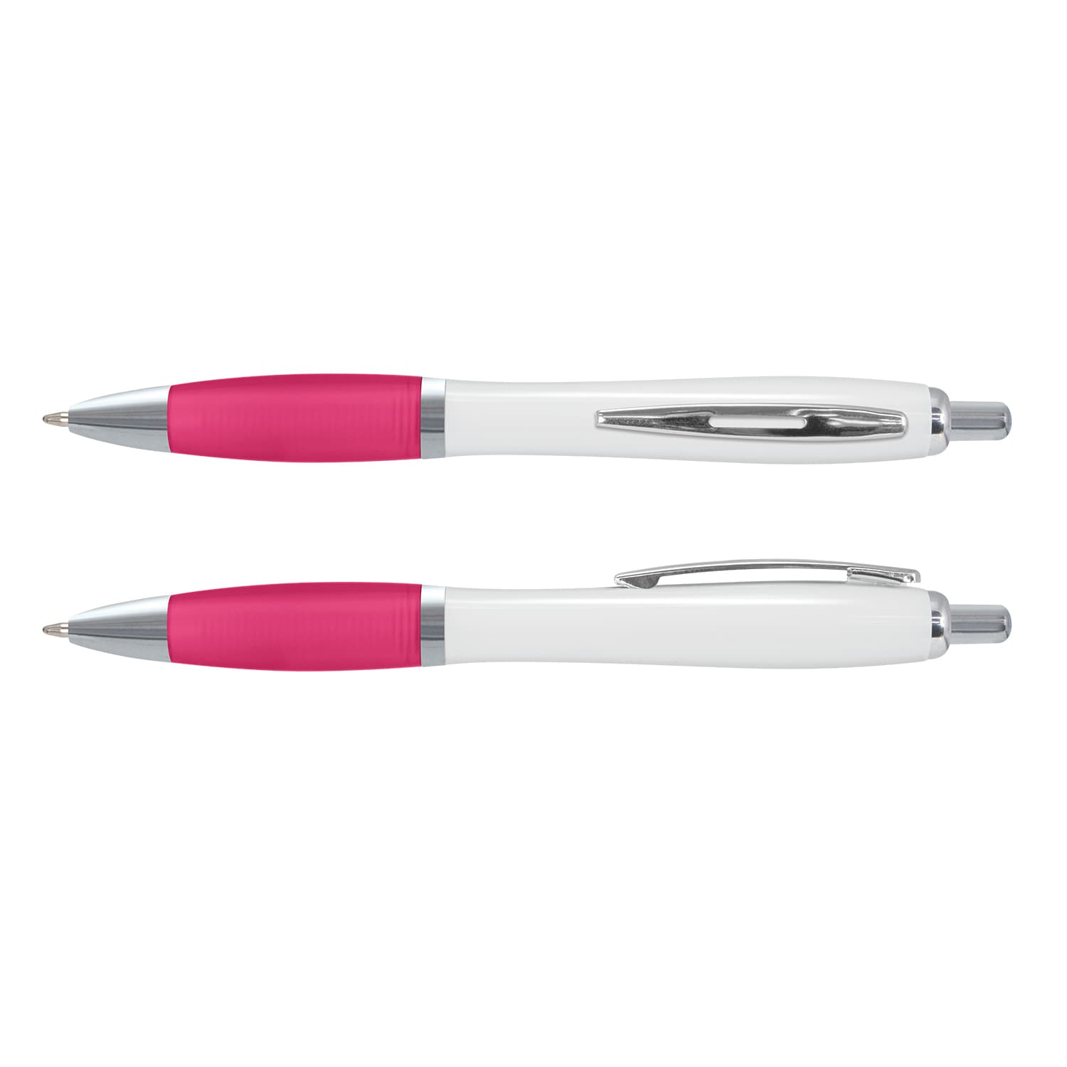 Vistro Pen White Barrel · White/Pink · colour reference