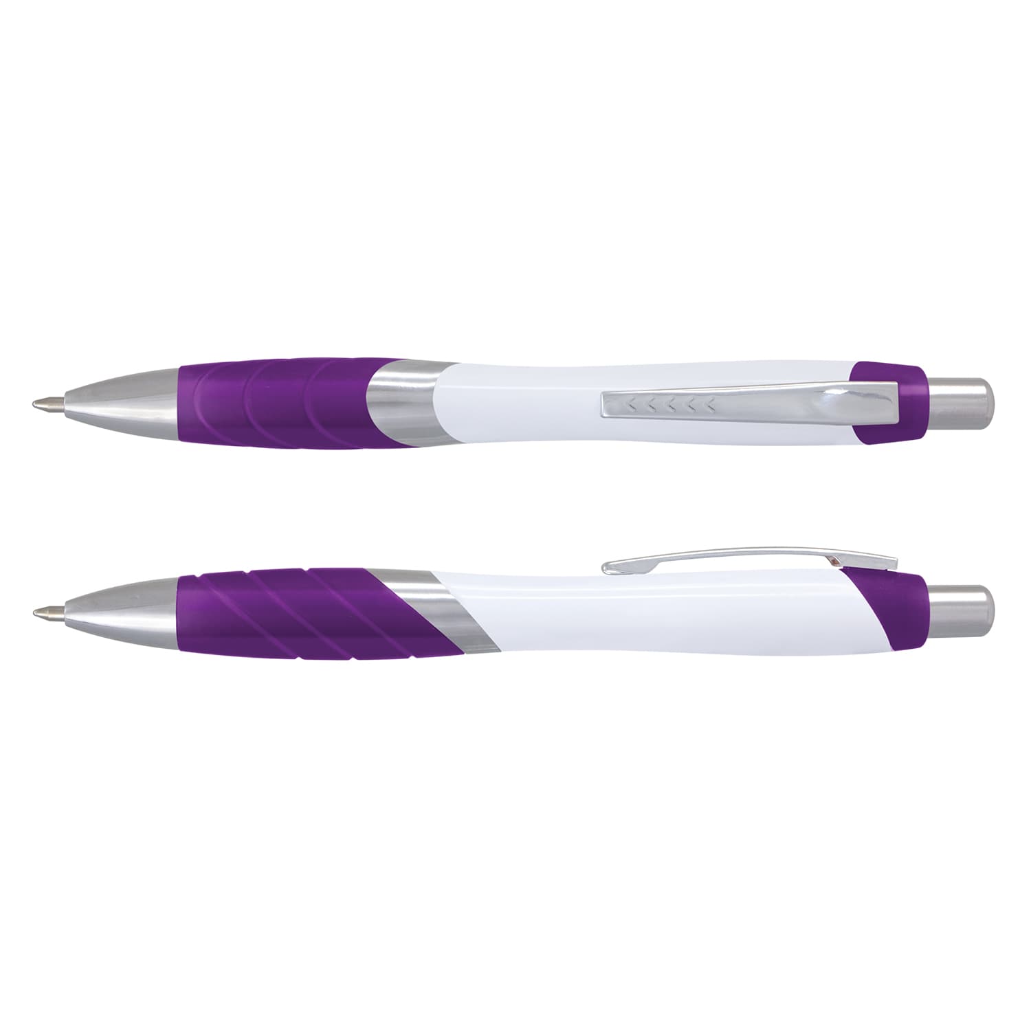Borg Pen White Barrel · White/Purple · colour reference