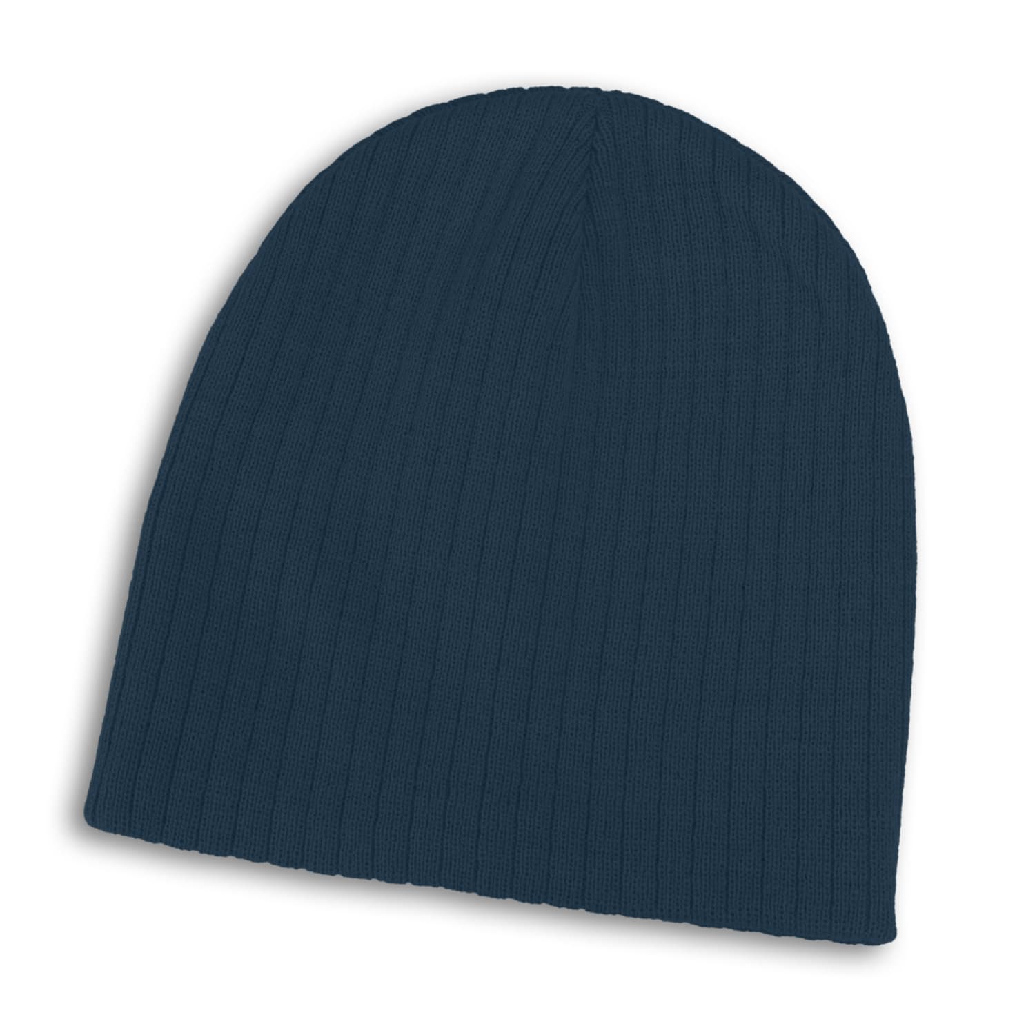Nebraska Cable Knit Beanie · Navy · colour reference