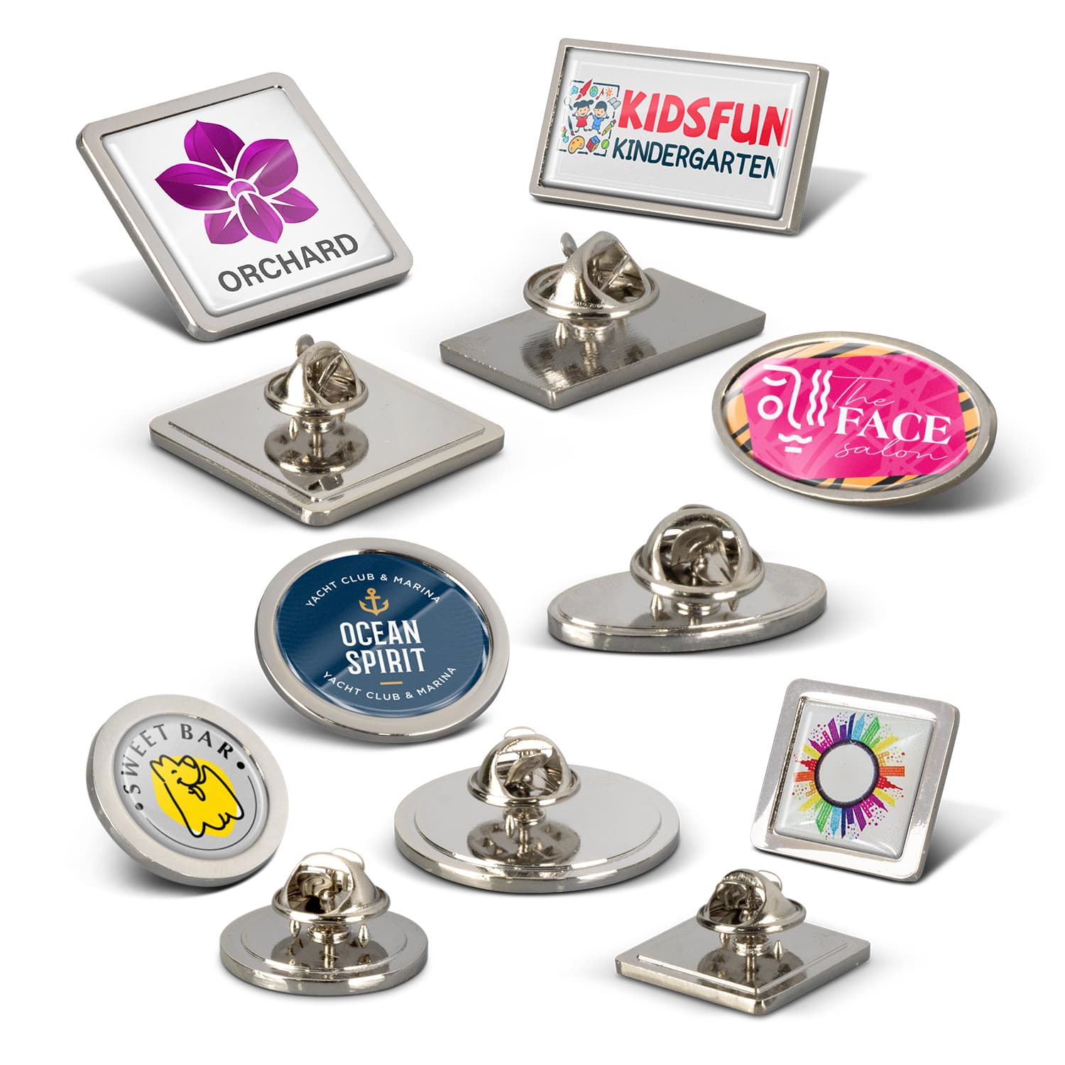 Altura Lapel Pin - Square Large · Product view