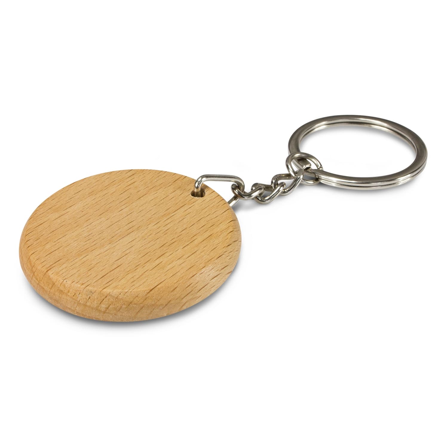 Artisan Key Ring - Round · Natural · front