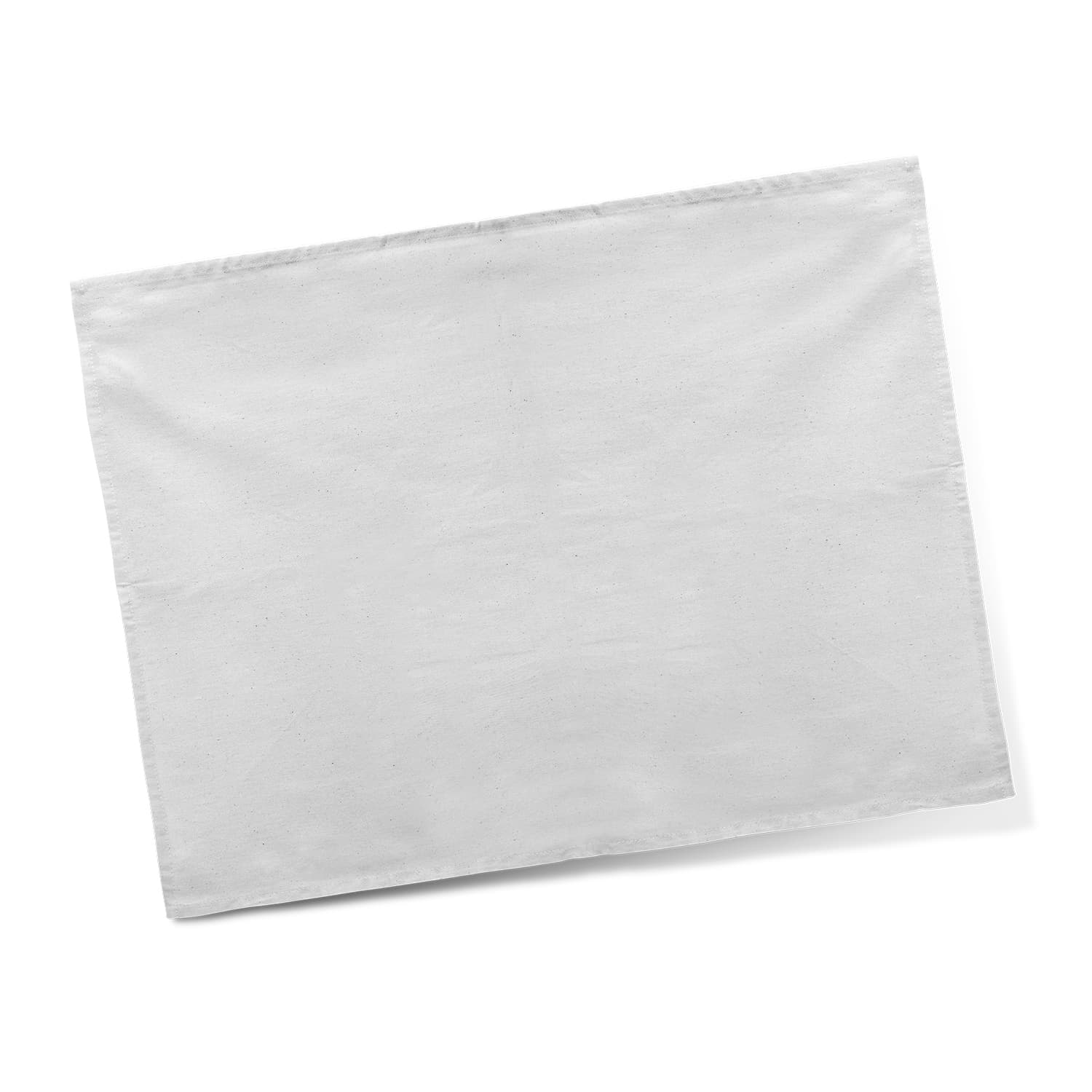 Cotton Tea Towel · White · front