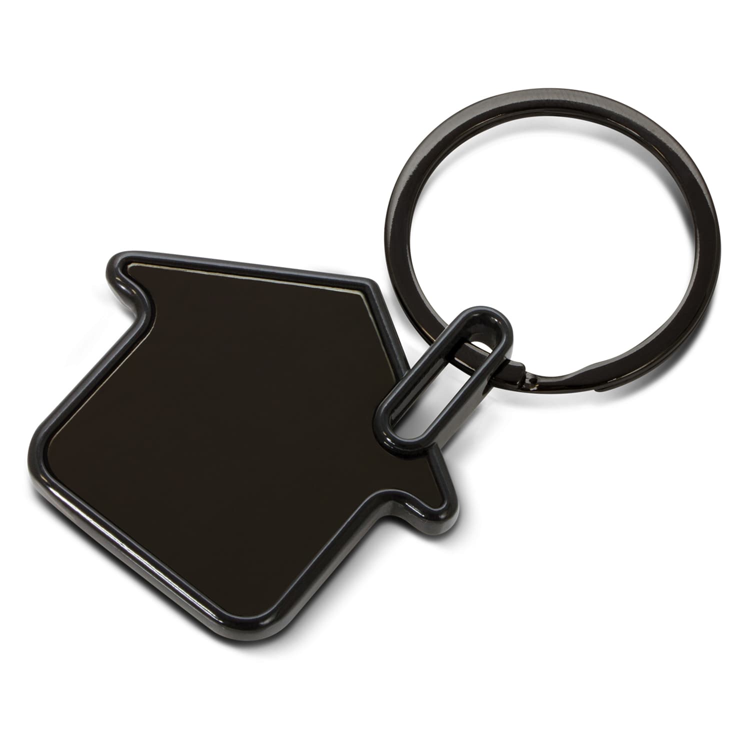 Capital House Key Ring · Gunmetal/Black · front