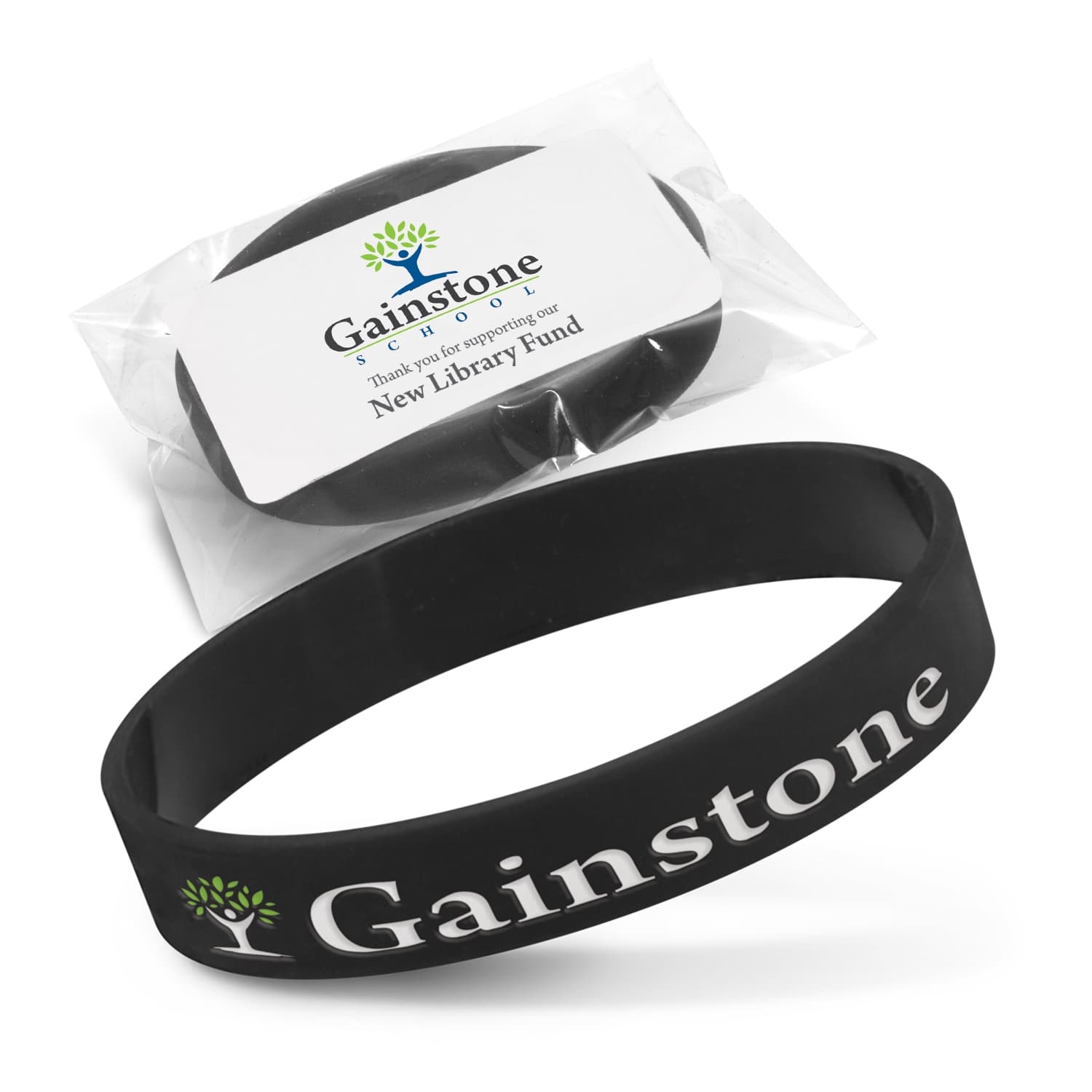 Silicone Wrist Band - Debossed · Product view