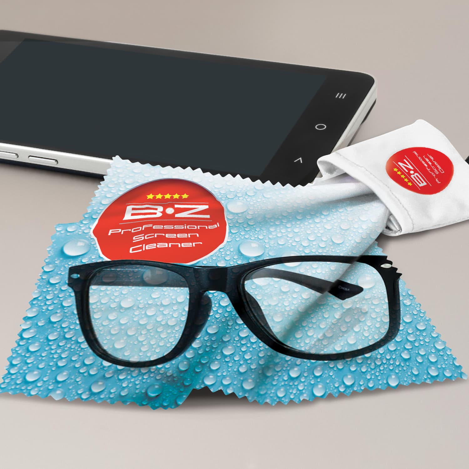 Biz Screen Cleaner with Clip · Product view