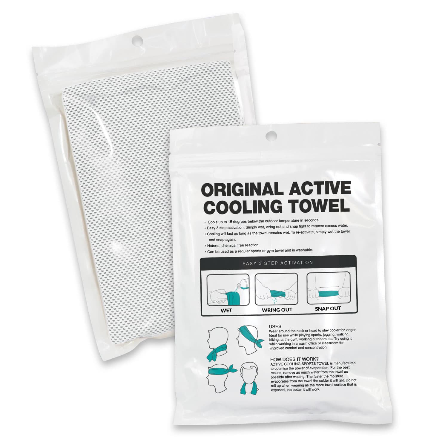 Active Cooling Towel - Pouch · Product view