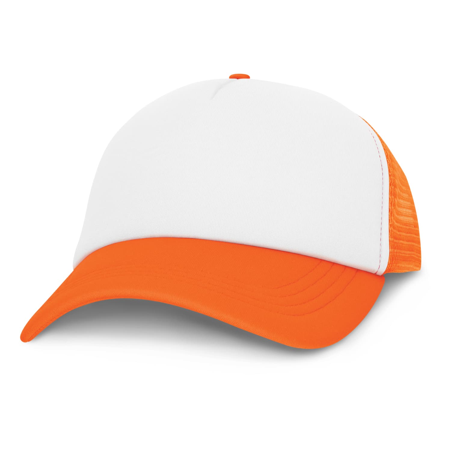 Cruise Mesh Cap White Front · White/Orange · colour reference