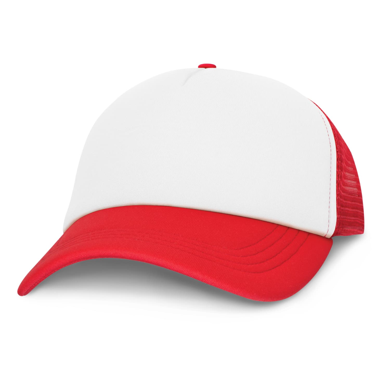 Cruise Mesh Cap White Front · White/Red · colour reference