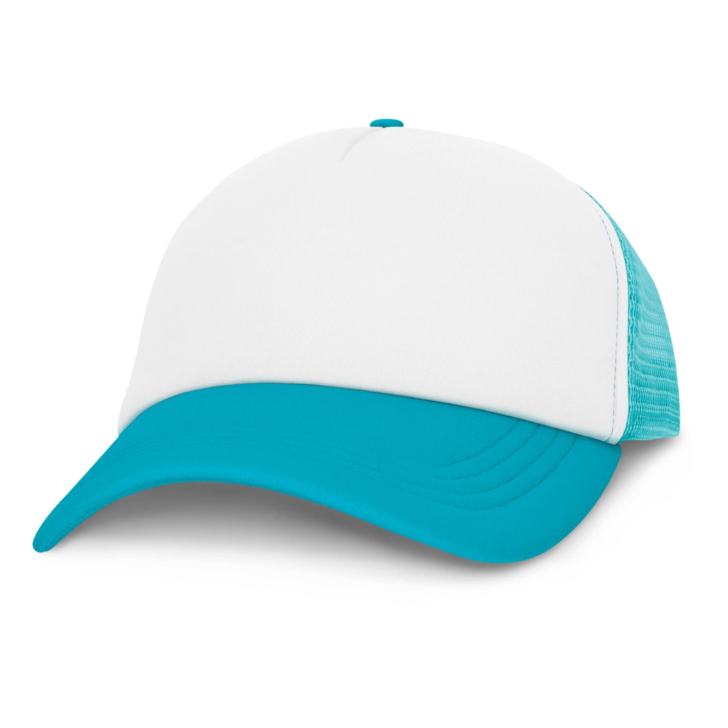 Cruise Mesh Cap White Front · White/Light Blue · colour reference
