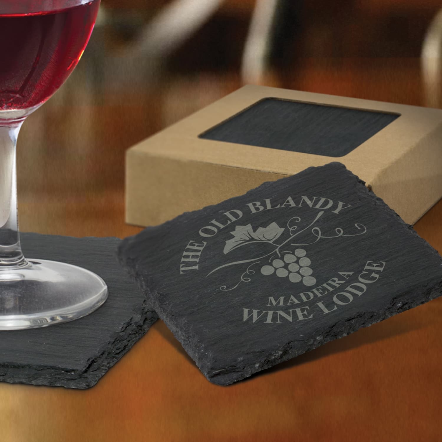 Slate Coaster - Set of 4 · Product view