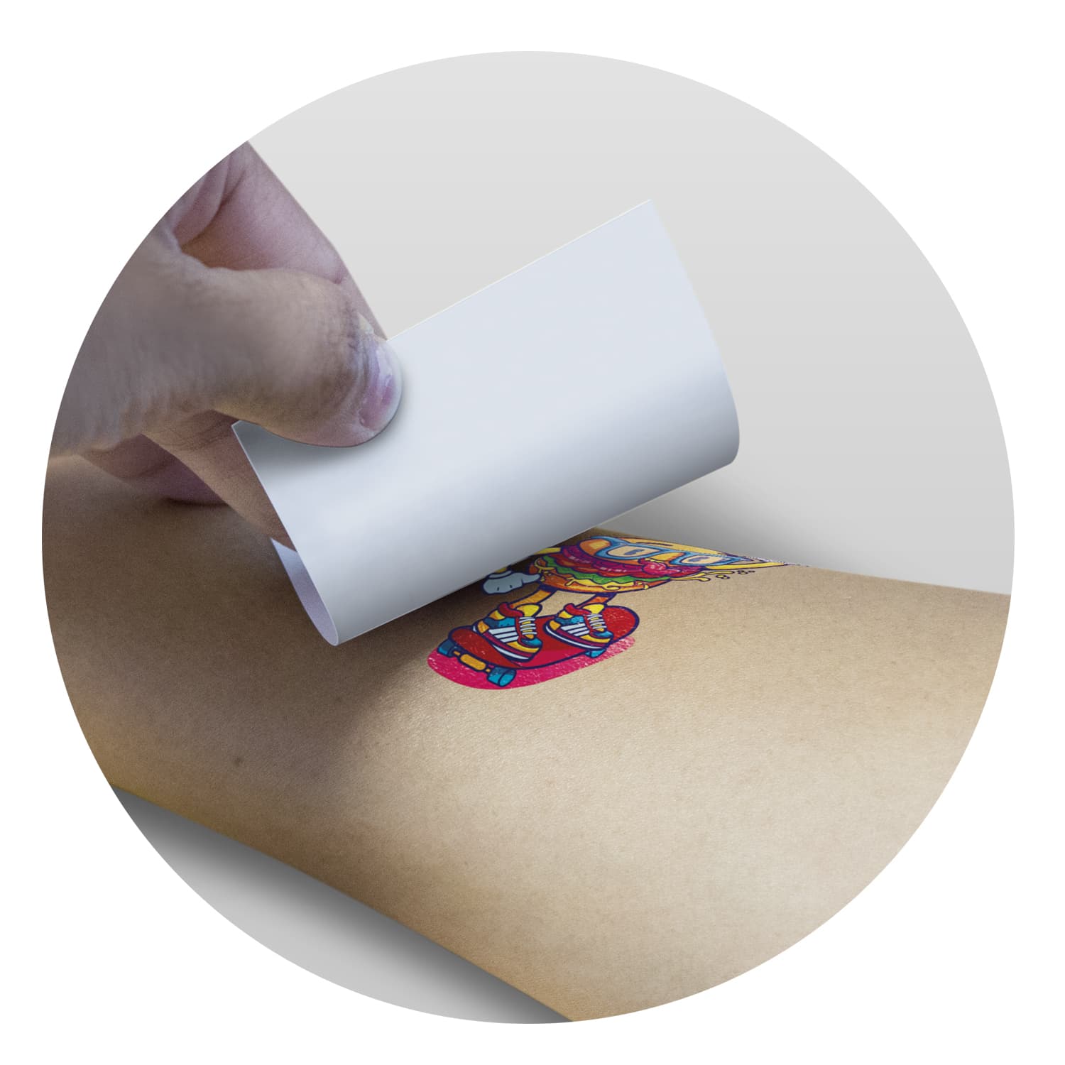 Temporary Tattoo Foil - 51mm x 51mm · Product view
