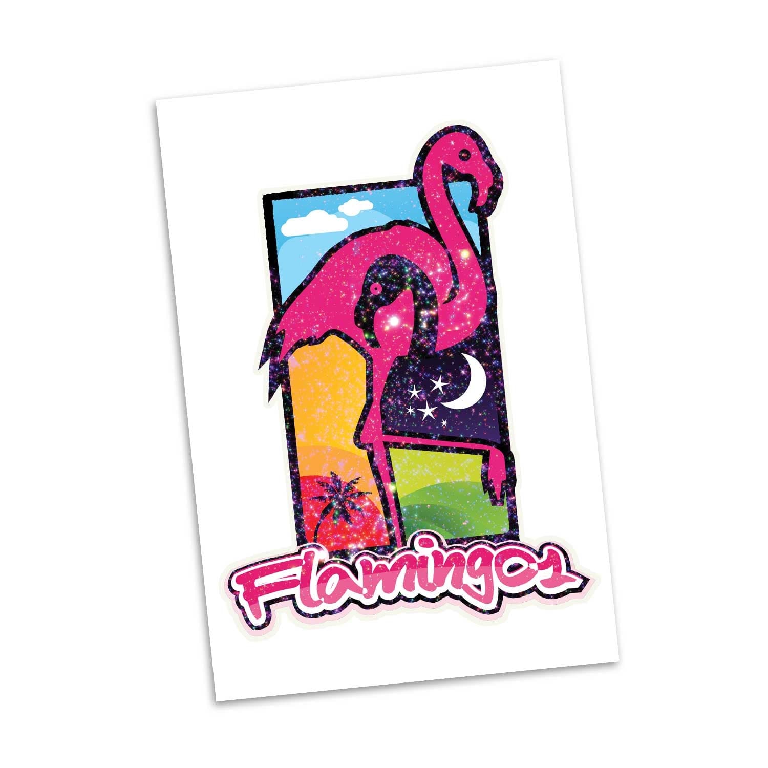 Temporary Tattoo Glitter - 51mm x 76mm · Product view