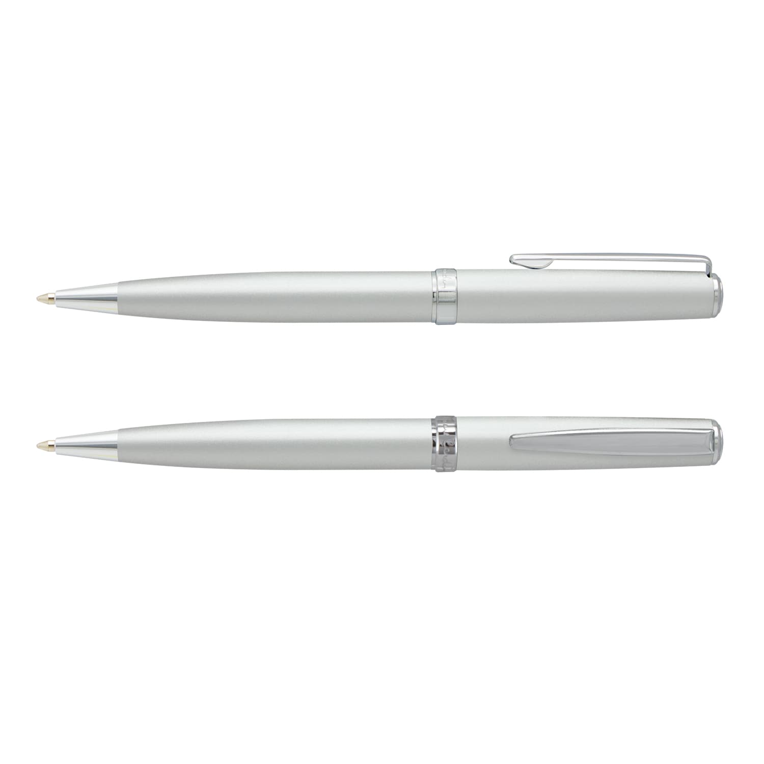 Pierre Cardin Calais Pen · Matte Silver · colour reference