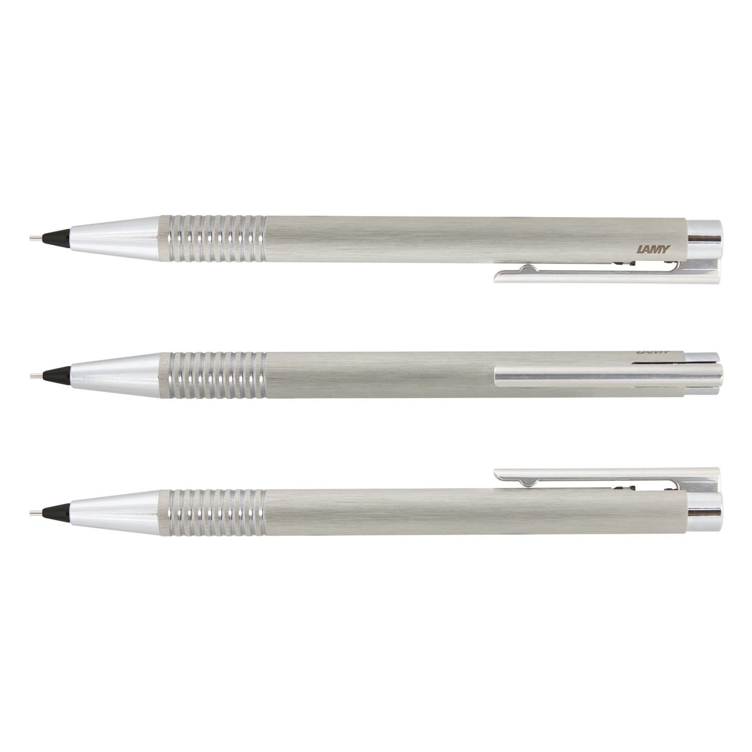 LAMY Logo Pencil - Brushed Steel