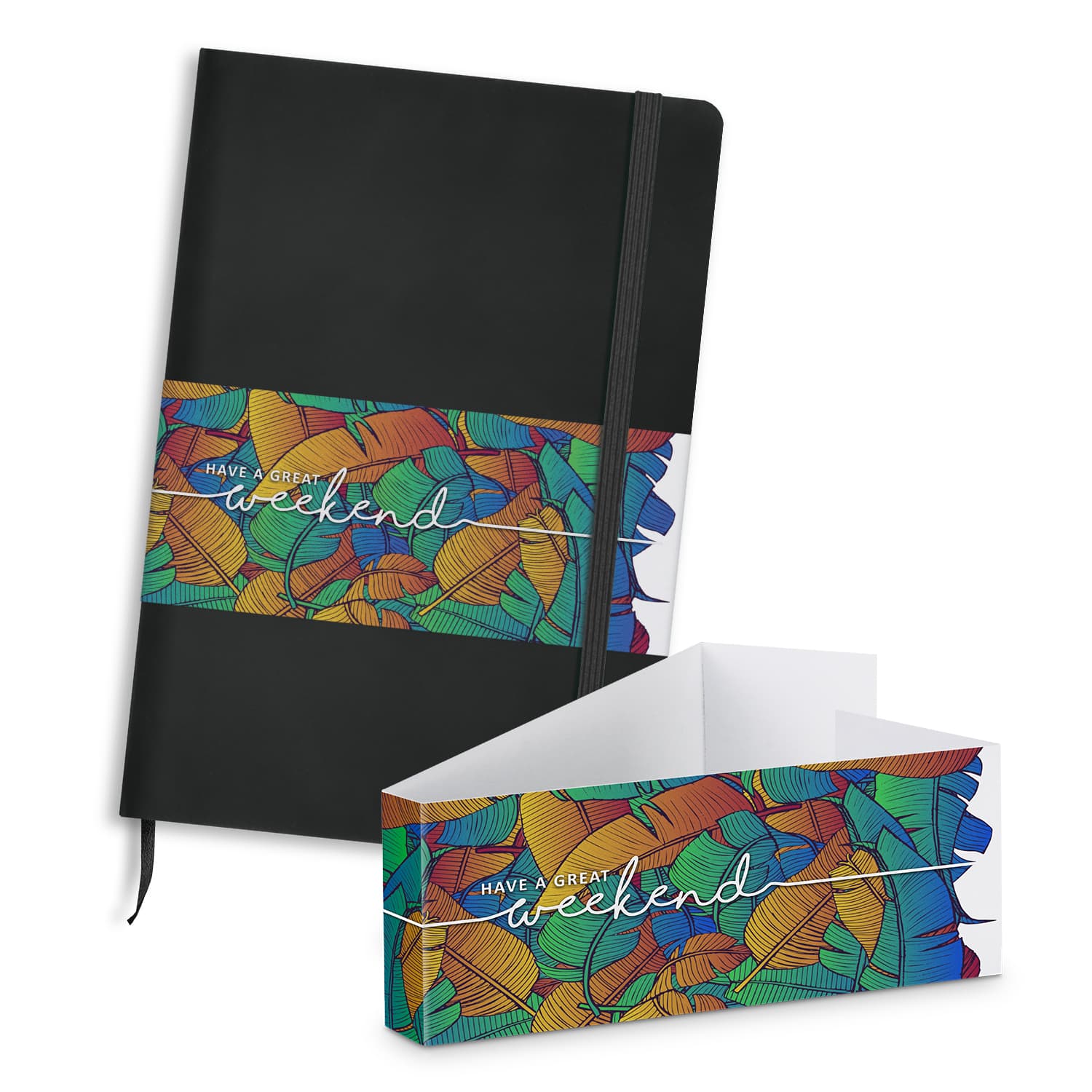 Omega Unlined Notebook · Product view