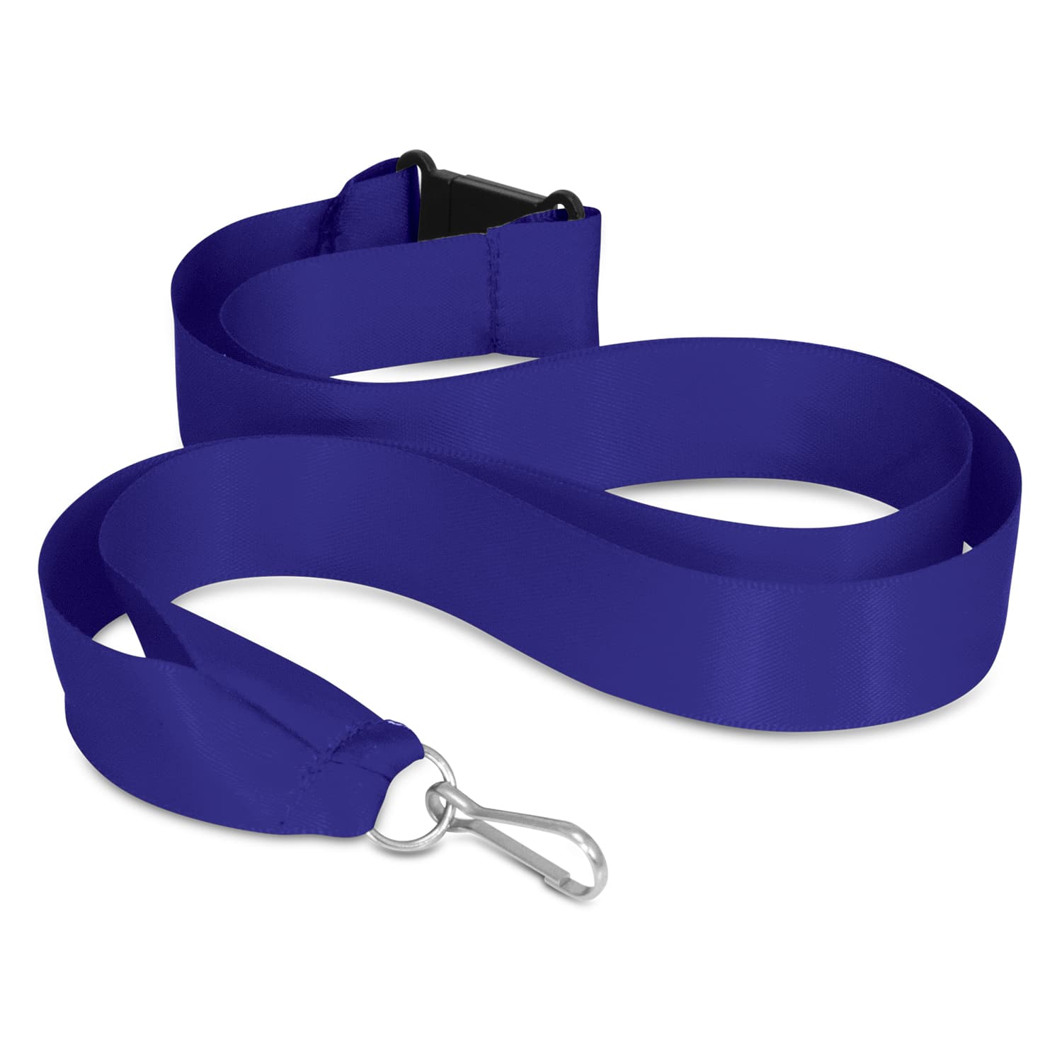 Ribbon Lanyard · Dark Blue · front