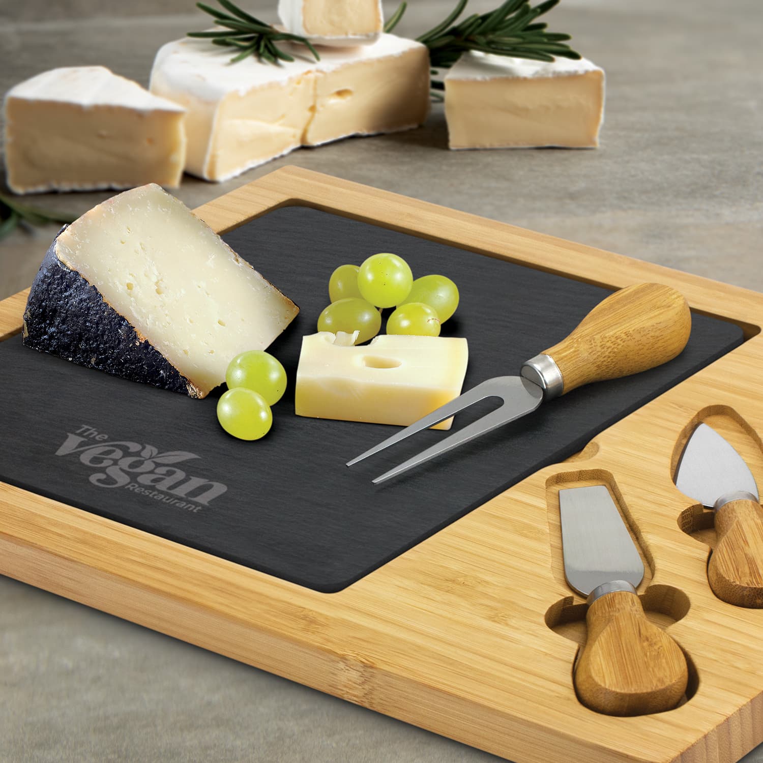 Slate Cheese Board · Product view
