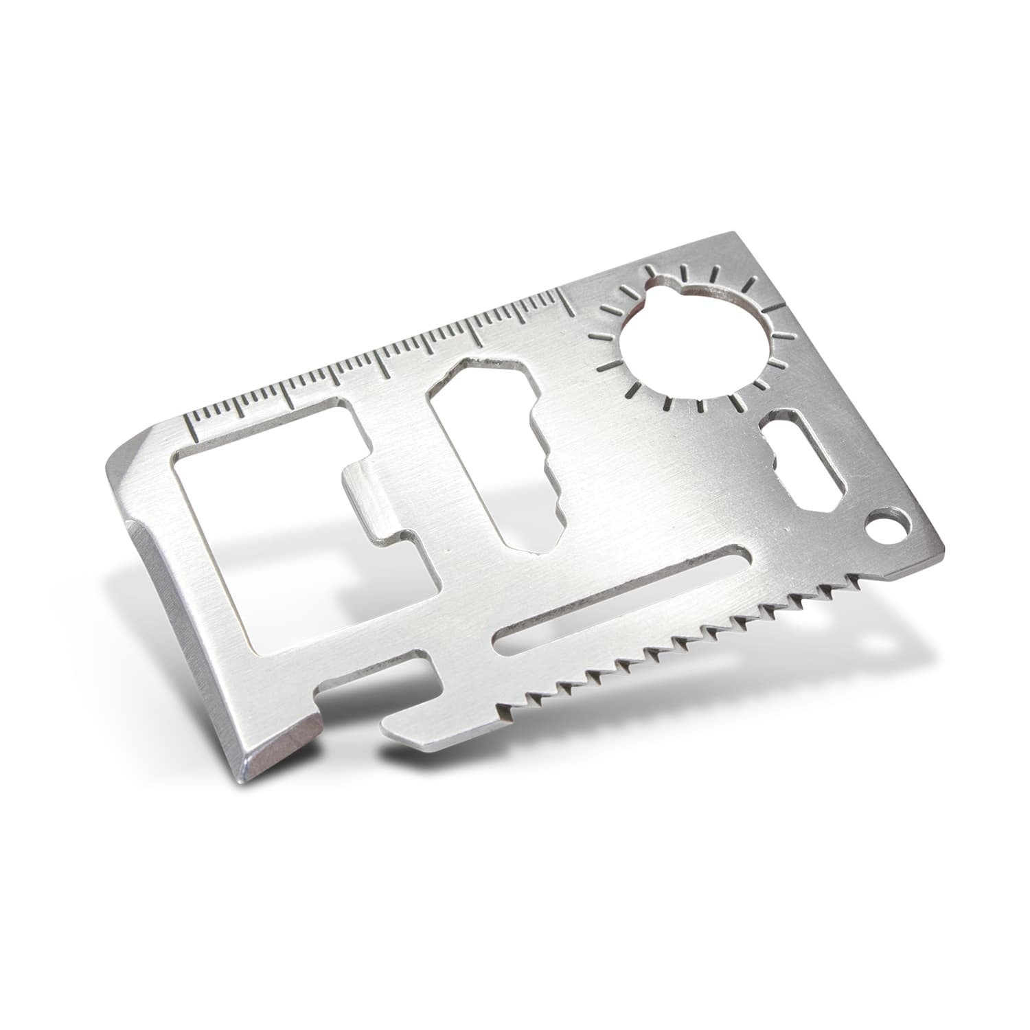 Multi-Tool Card · Silver · front