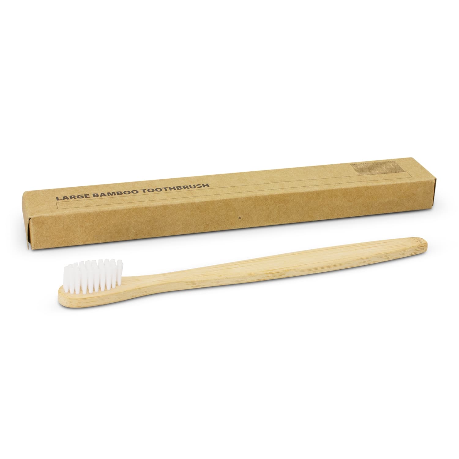 Bamboo Toothbrush · Natural · front