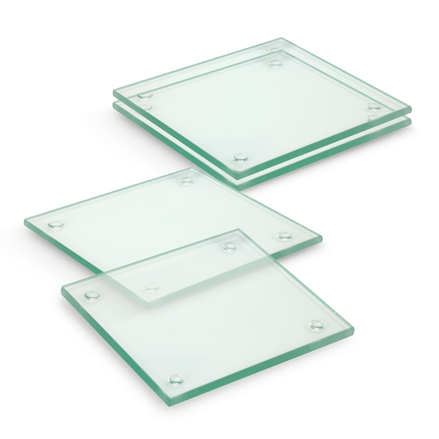 Venice Glass Coaster - Set of 4 - Square · Product view